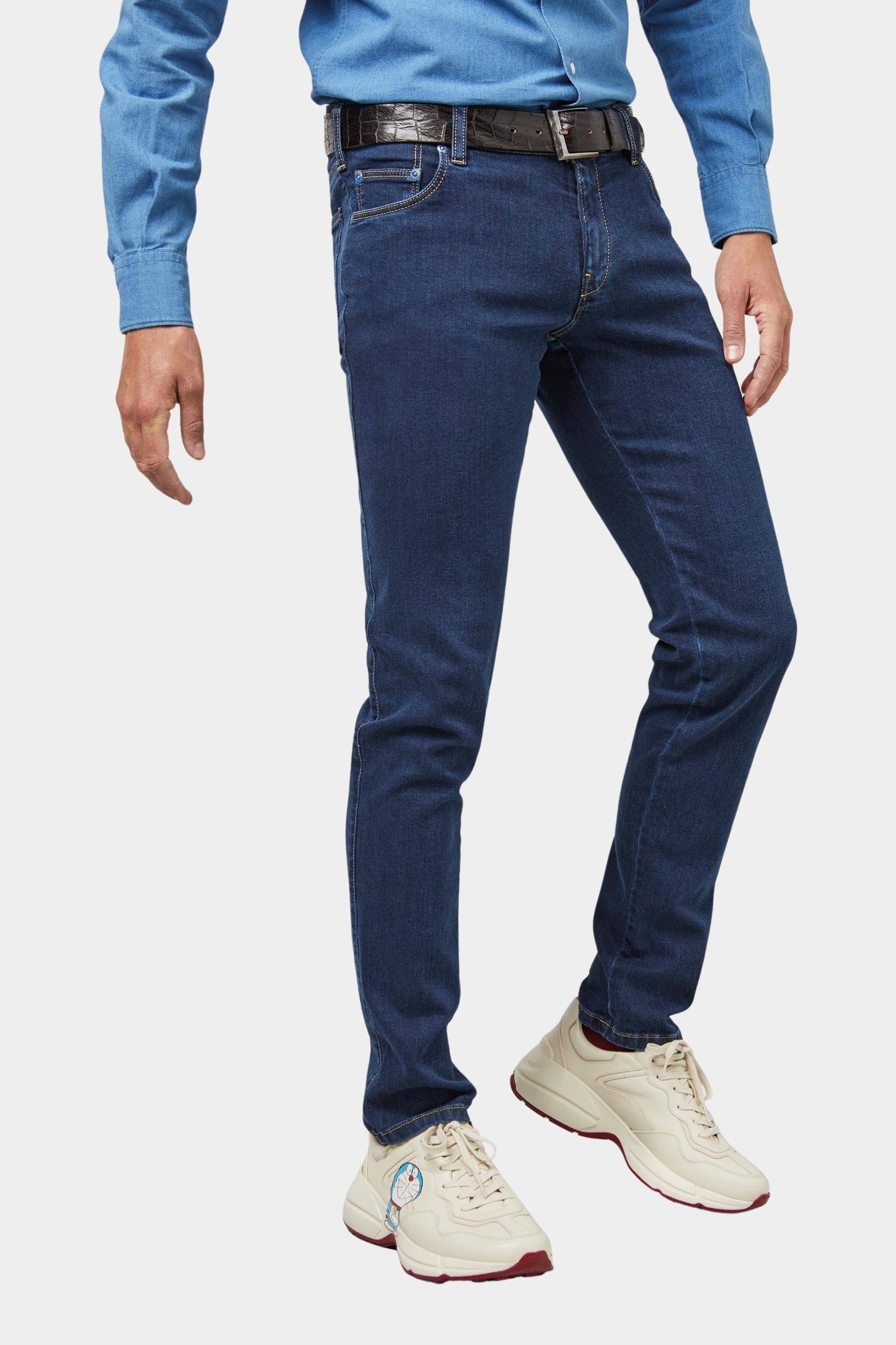 Meyer Flatfront Jeans Blauw M|5 SUPER SLIM Art.9-6202 3609620200/17