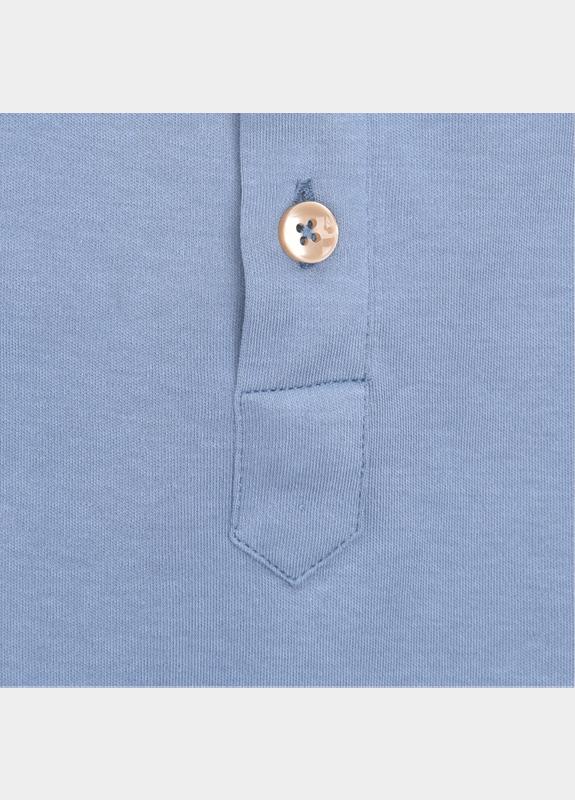 Ledub Polo lange mouw Blauw  0702047/150-150-000