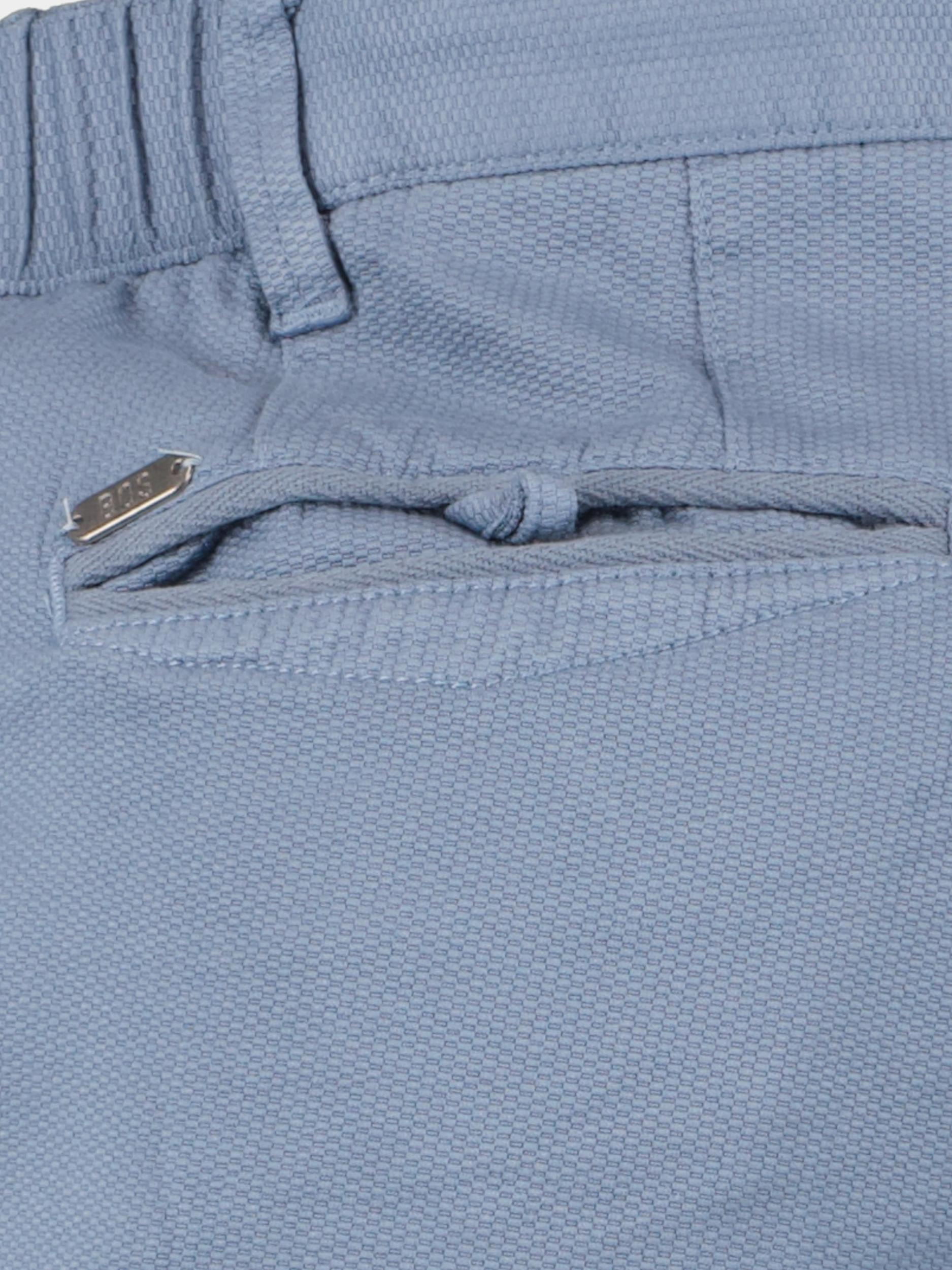 Bos Korte Broek Blauw Ferdinand Structure Chino Sho 24109FE06BO/263 stone wash