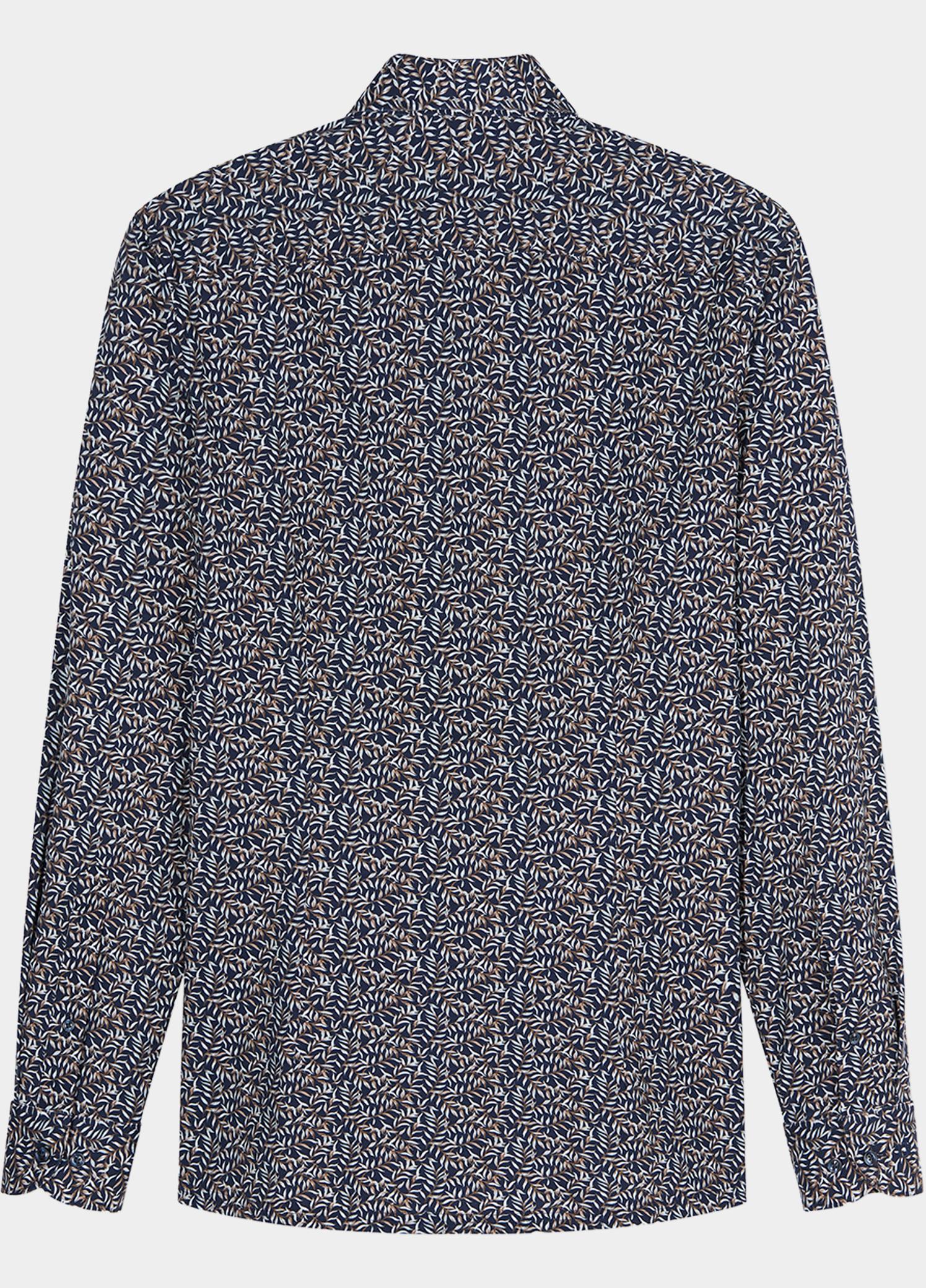 Olymp Zakelijk overhemd heren Blauw 24/7 Luxor mf D.2327 o.T. 120924/18