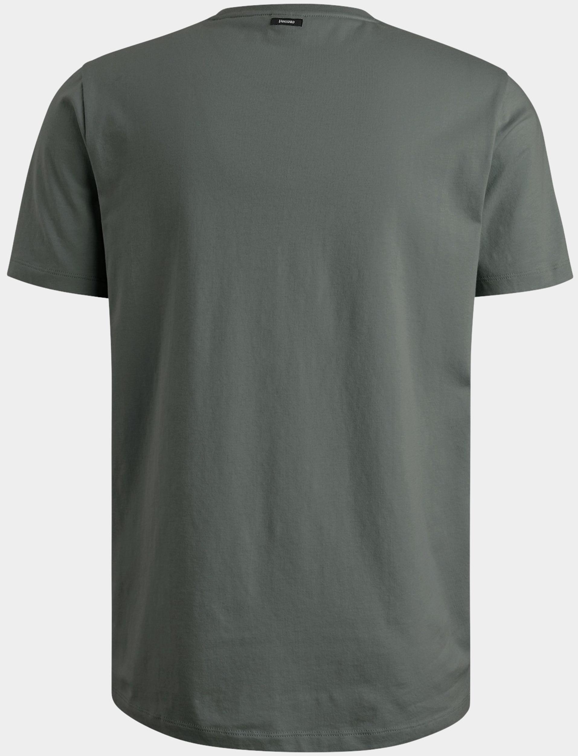 Vanguard T-shirt korte mouw Blauw Short sleeve r-neck cotton el VTSS2504532/9076