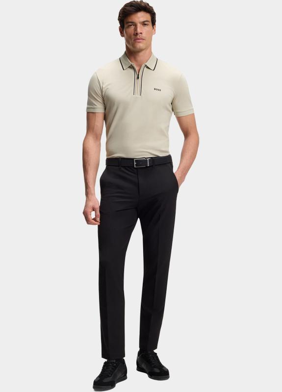 BOSS Green Polo korte mouw Beige Philix GOC 10272836 01 50555698/272