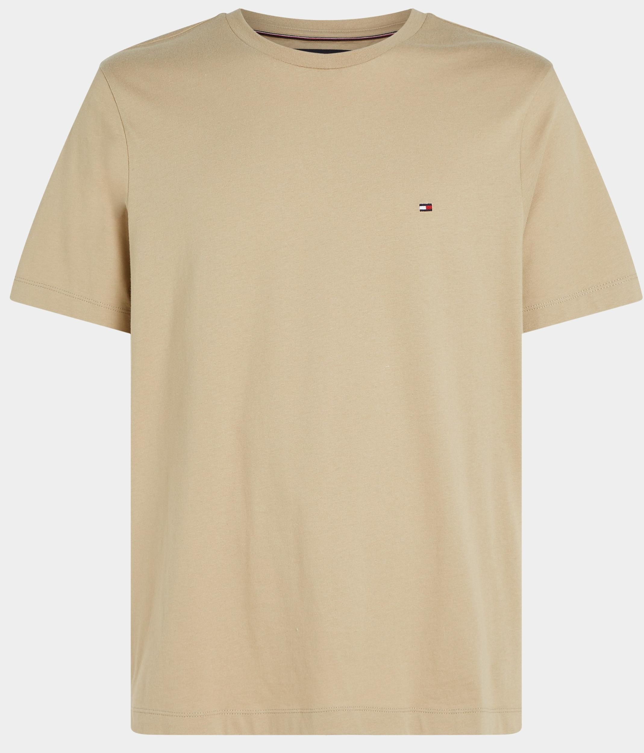 Tommy Hilfiger T-shirt korte mouw Bruin ESS Seasonal Reg Fit Solid Tee MW0MW39995/RBT
