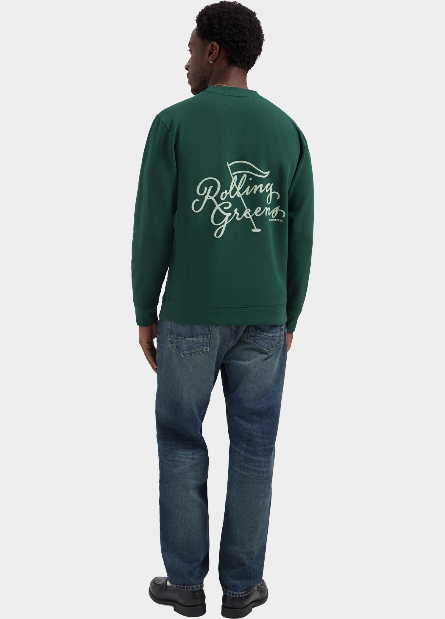 Dstrezzed Sweater heren Groen Karas Artwork 211854/570