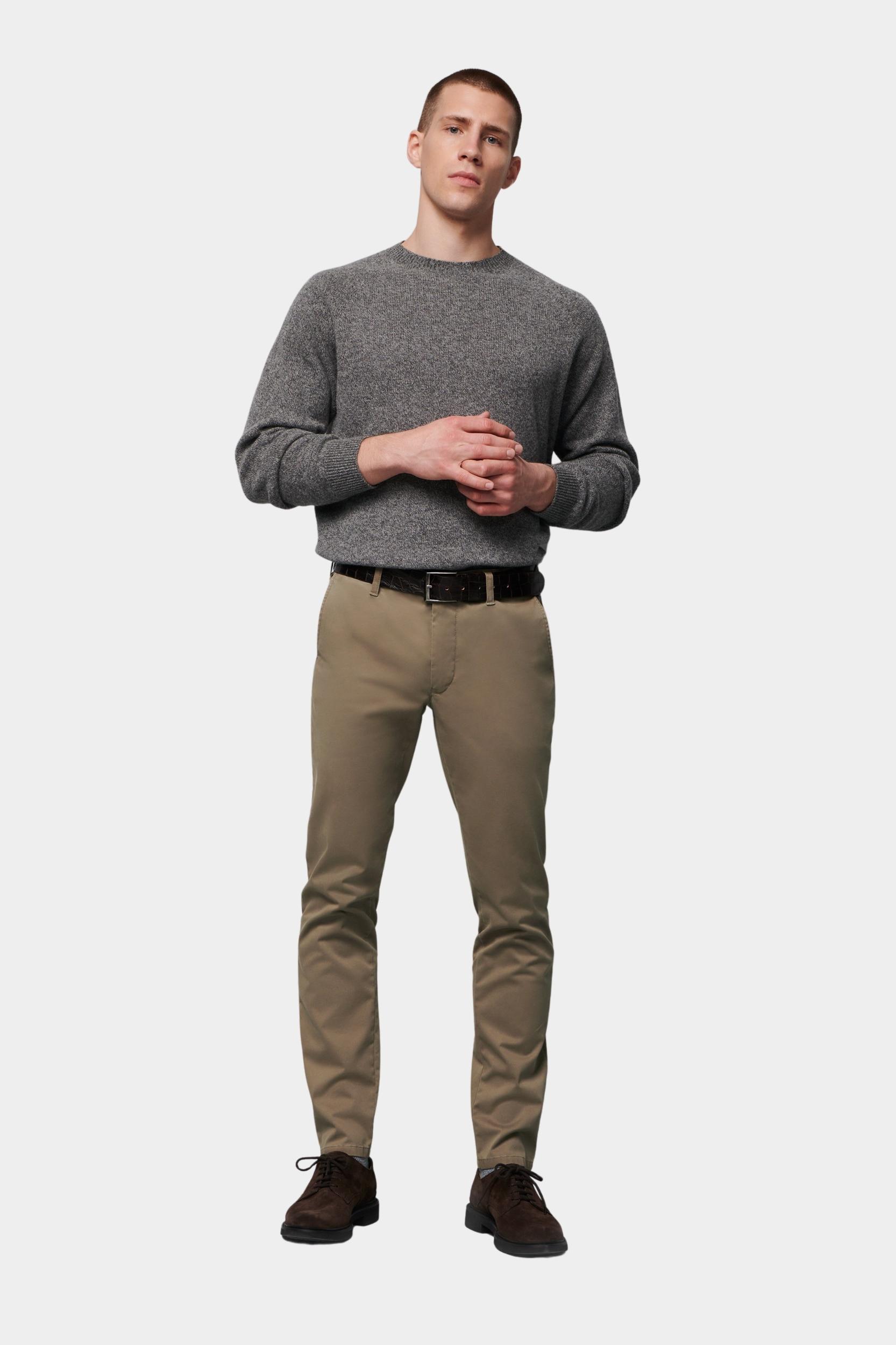 Meyer Katoenen Broek Beige FIT Art.9-6106 3659610600/31