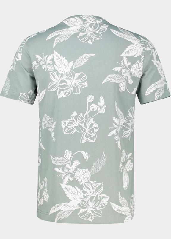 Lerros T-shirt korte mouw Grijs  2633024/228