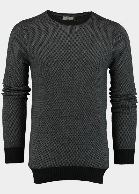Bos Pullover Zwart Fine grain 4034225/26H