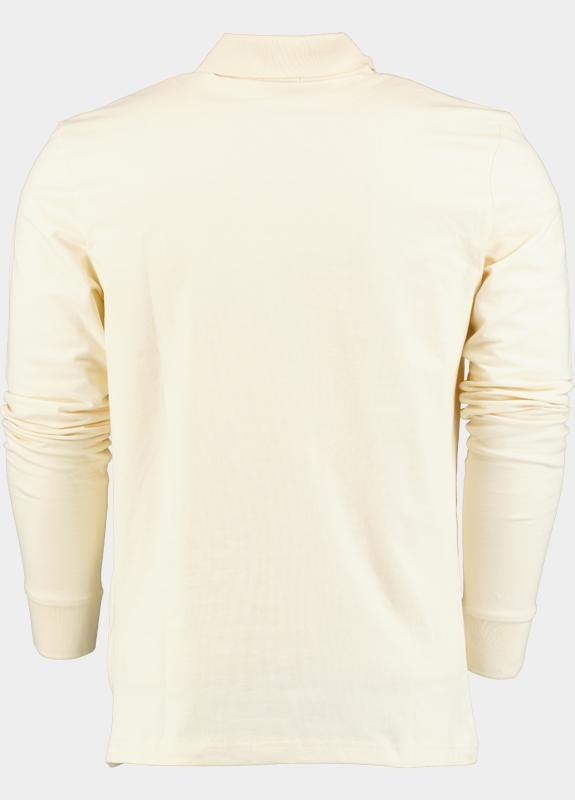 BOSS Orange Polo lange mouw Geel Passerby 10256683 01 50507704/767