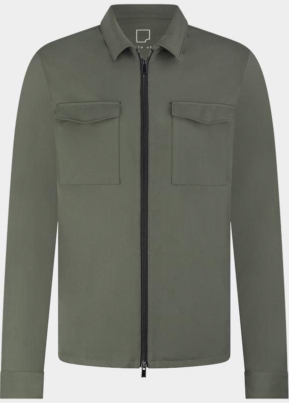 Born With Appetite Overshirt Groen Boed Shirtjacket BWA26114BO10/3007