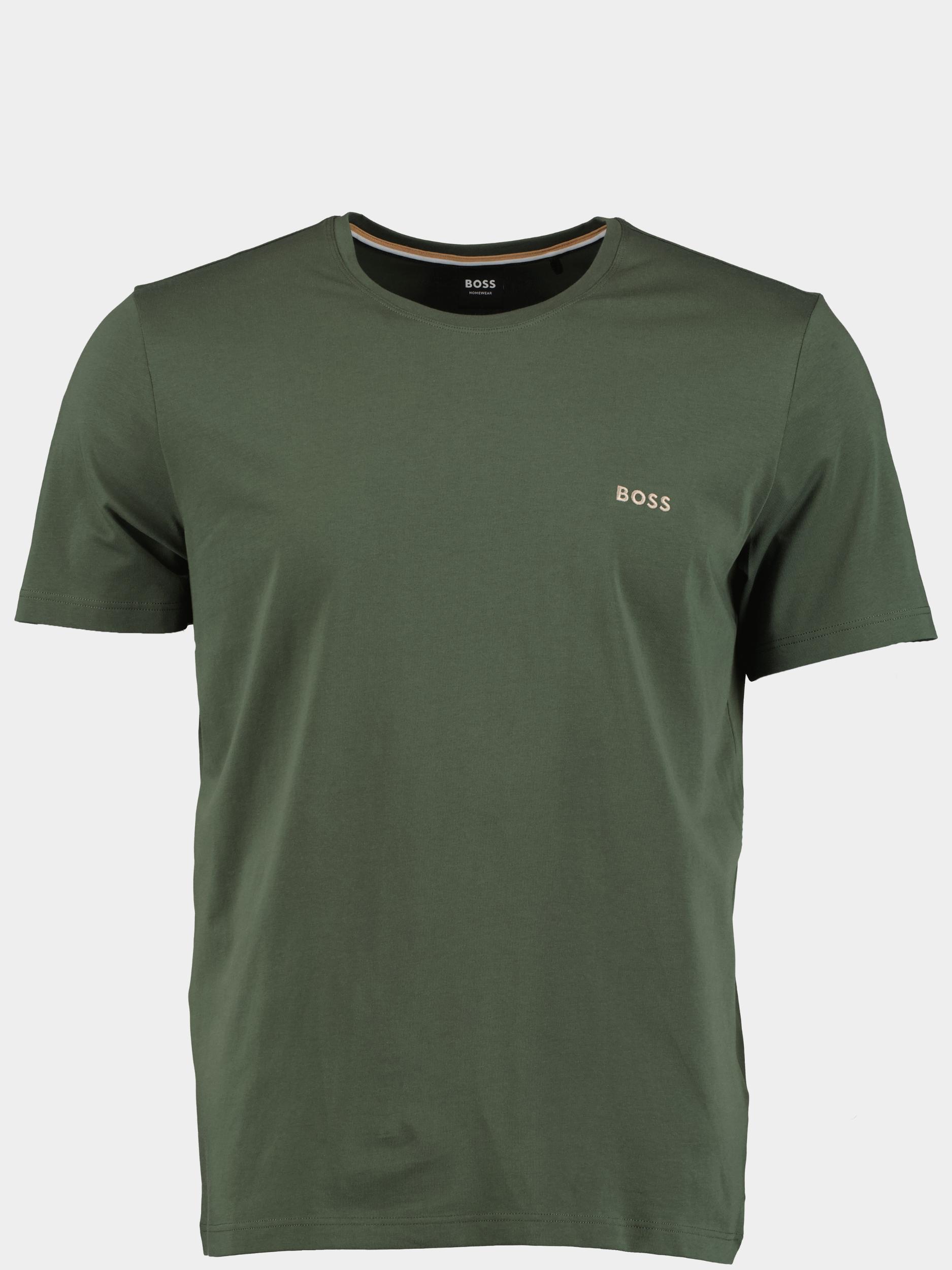 BOSS Black T-shirt korte mouw Groen Mix&Match T-Shirt R 10259900 50515312/305