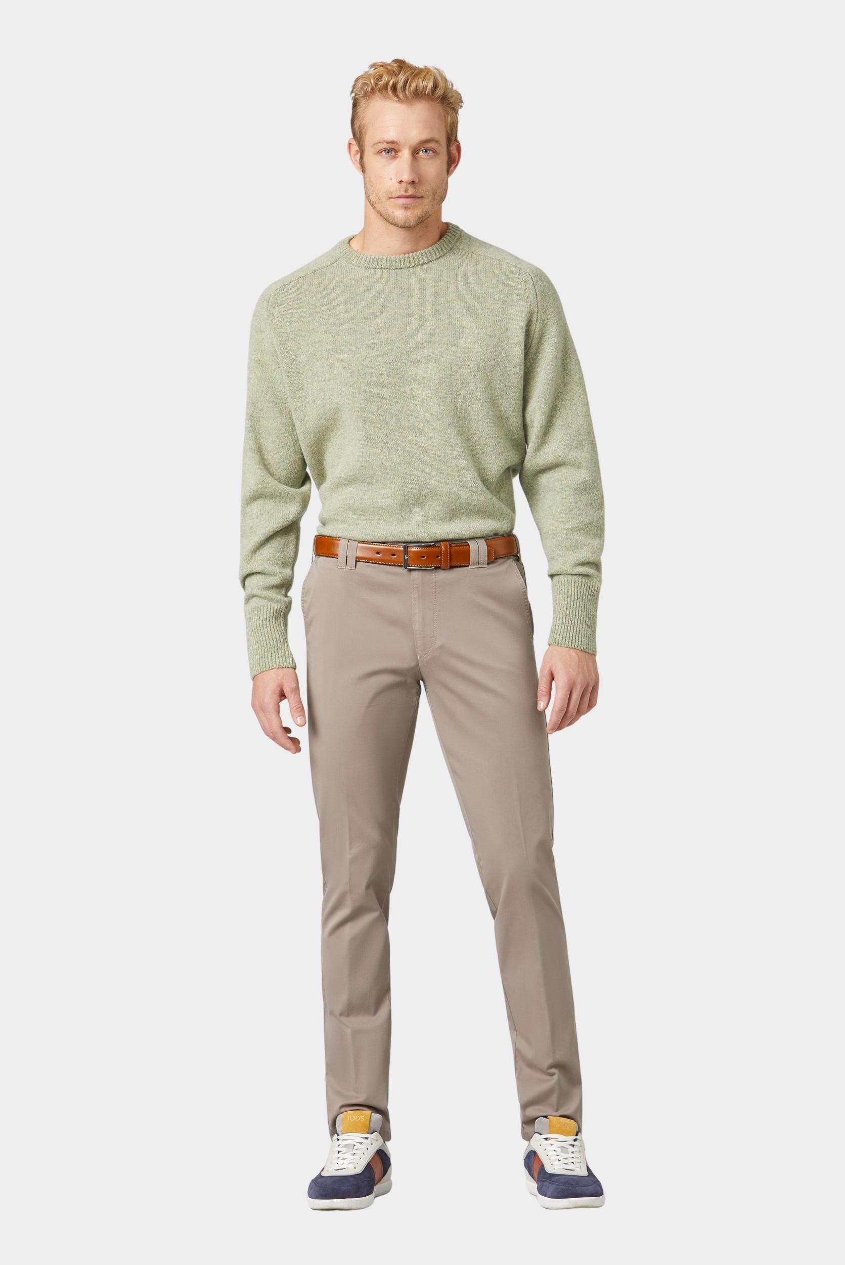 Meyer Katoenen Broek Bruin OSLO Art.9-3001 2239300100/35