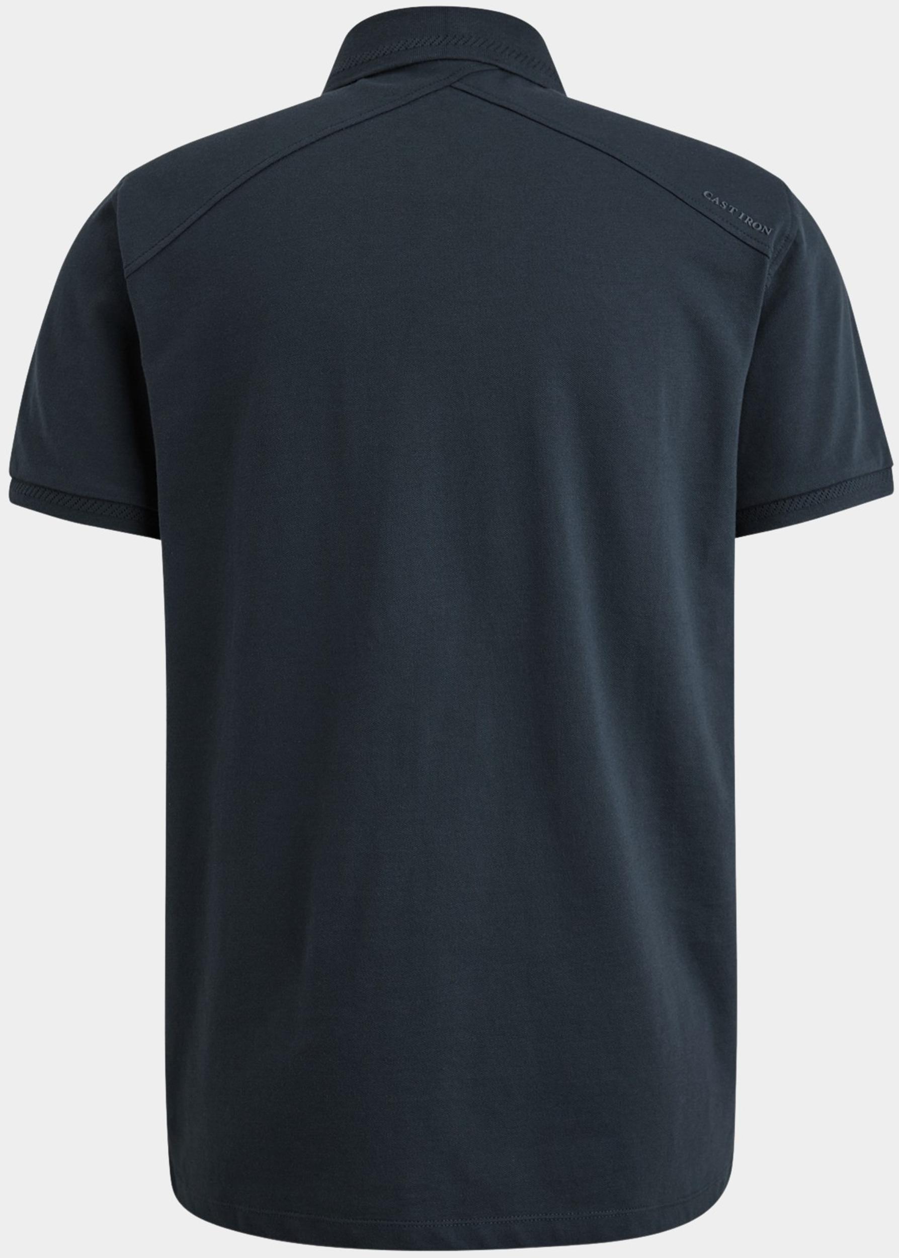 Cast Iron Polo korte mouw Blauw Short sleeve polo fine pique CPSS2502850/5442