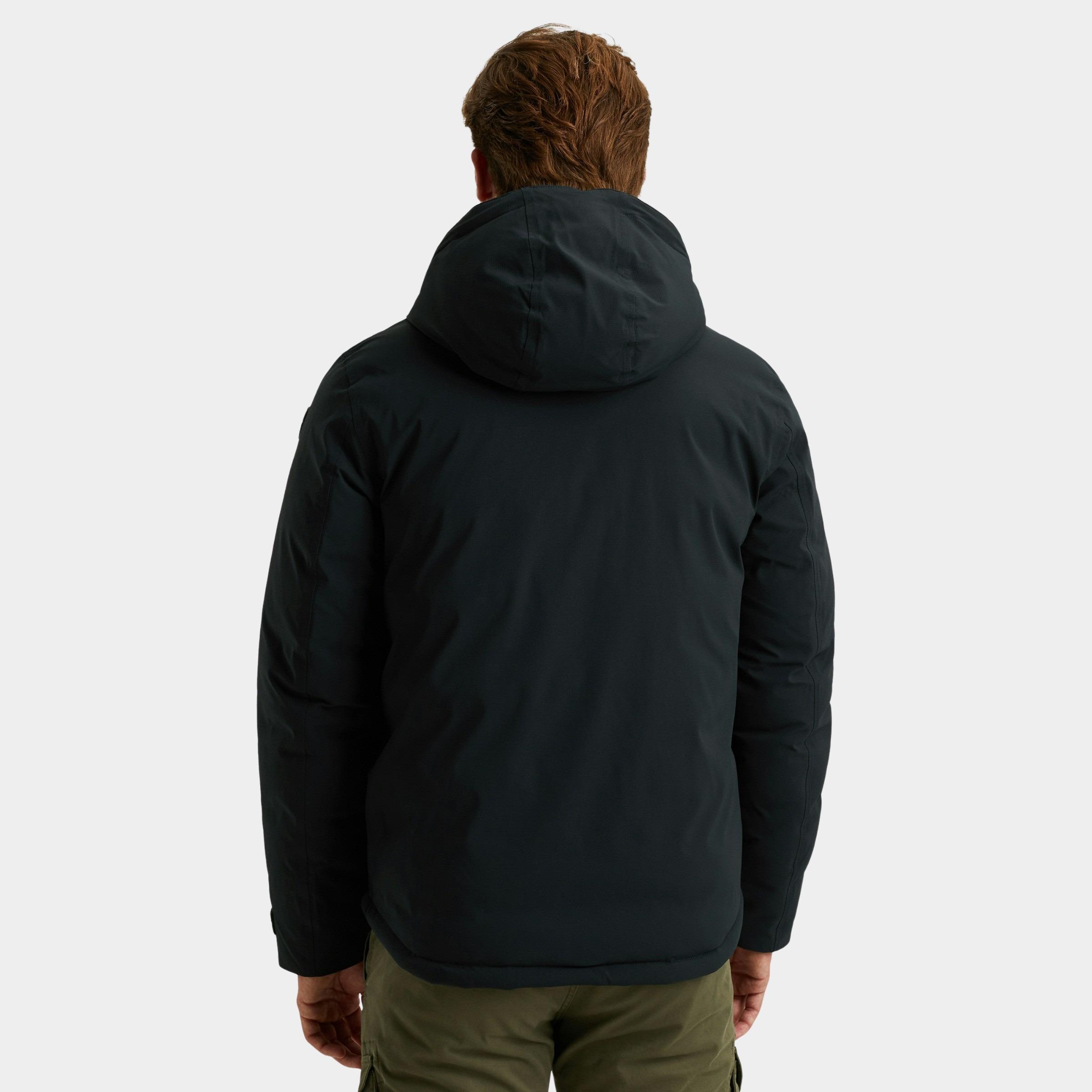 PME Legend Winterjack Blauw Semi long jacket CREWCAT Ripp PJA2508111/5281