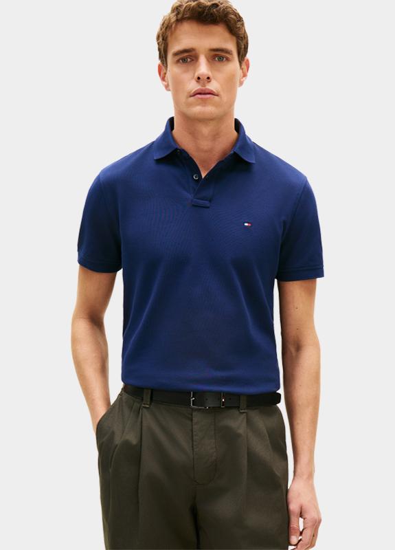 Tommy Hilfiger Polo korte mouw Blauw 1985 REGULAR POLO MW0MW17770/DCC