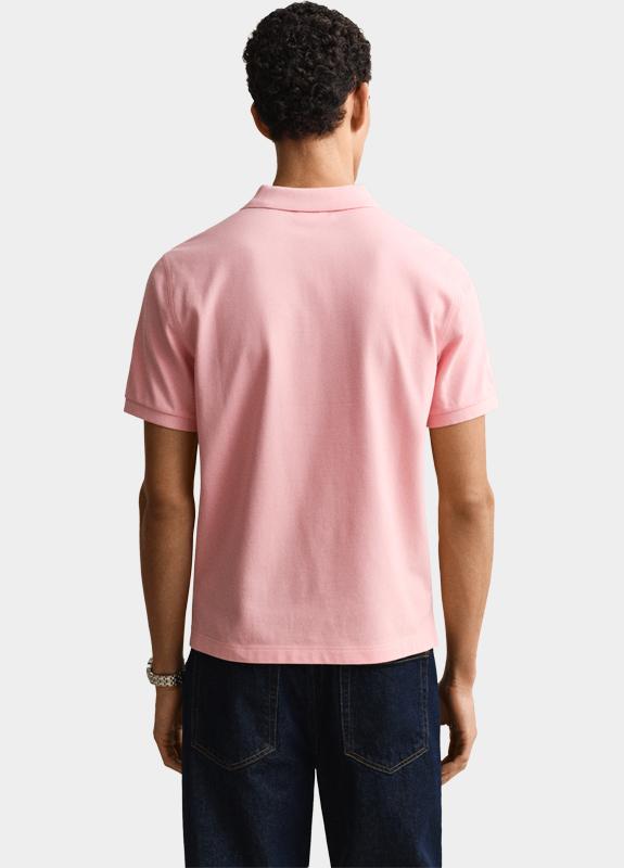 Gant Polo heren Roze Shield SS Pique Polo 2210/671