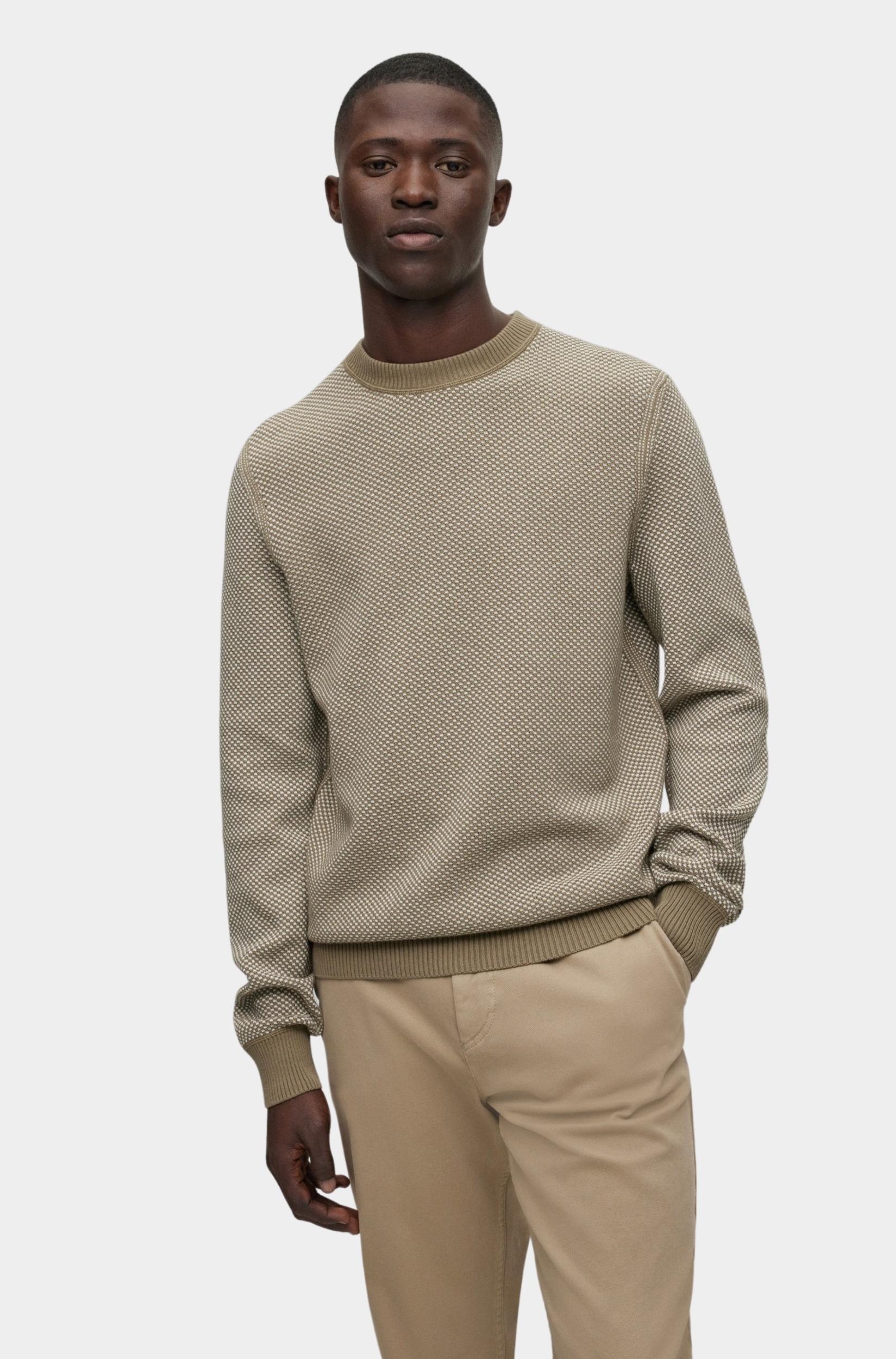 BOSS Orange Pullover Groen Keyrete 10250563 01 50494404/336