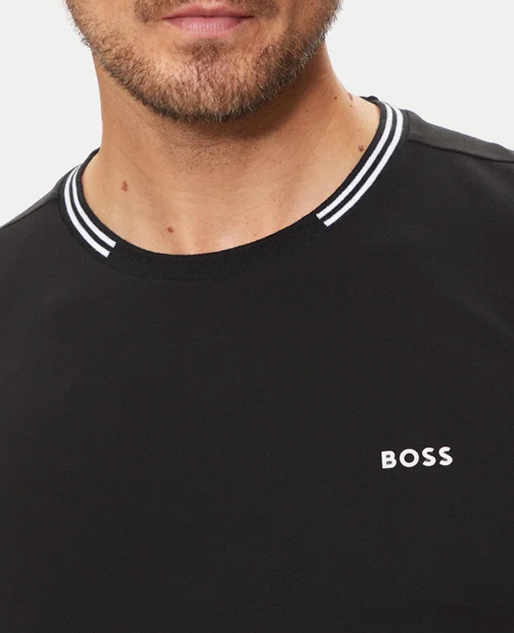 BOSS Green T-shirt korte mouw Blauw Taul 10255848 01 50521245/402