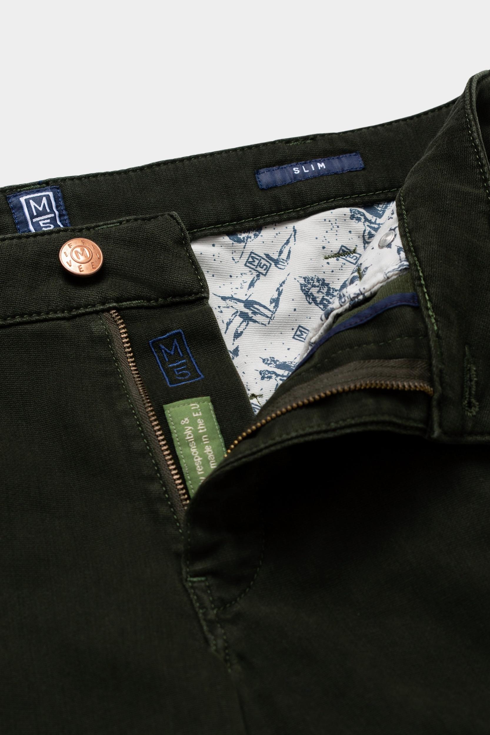 Meyer 5-Pocket Jeans Groen M5 Slim Art.2-6179 3612617900/29