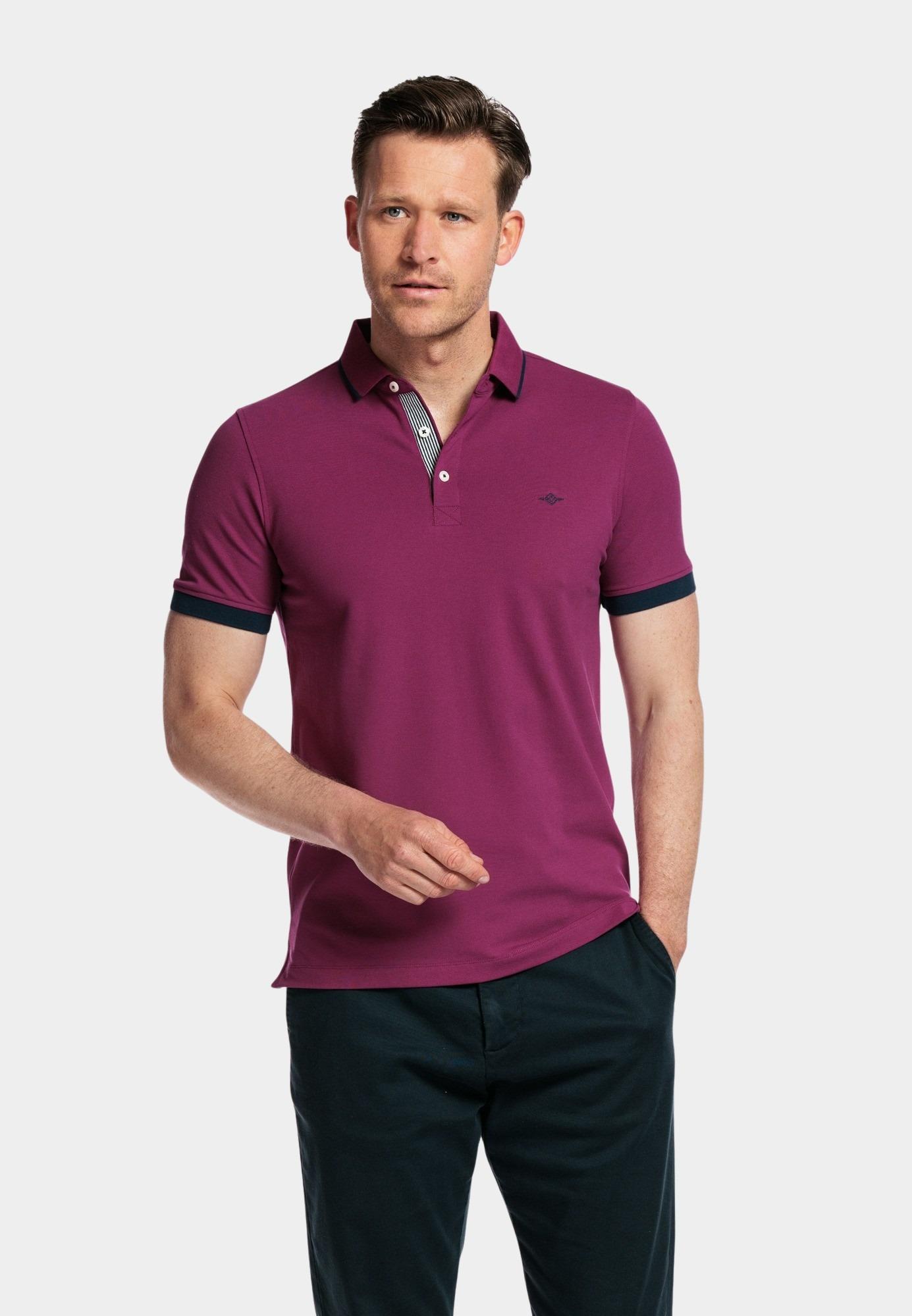 Baileys Polo korte mouw Rood Poloshirt Pique 415284/45