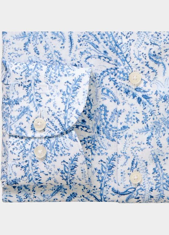 Olymp Zakelijk overhemd heren Blauw Luxor 127414/11