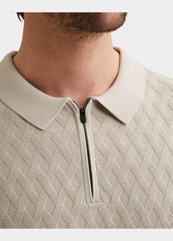 Vanguard Polo heren Beige Short sleeve polo cotton moda VPSS2602818/9017