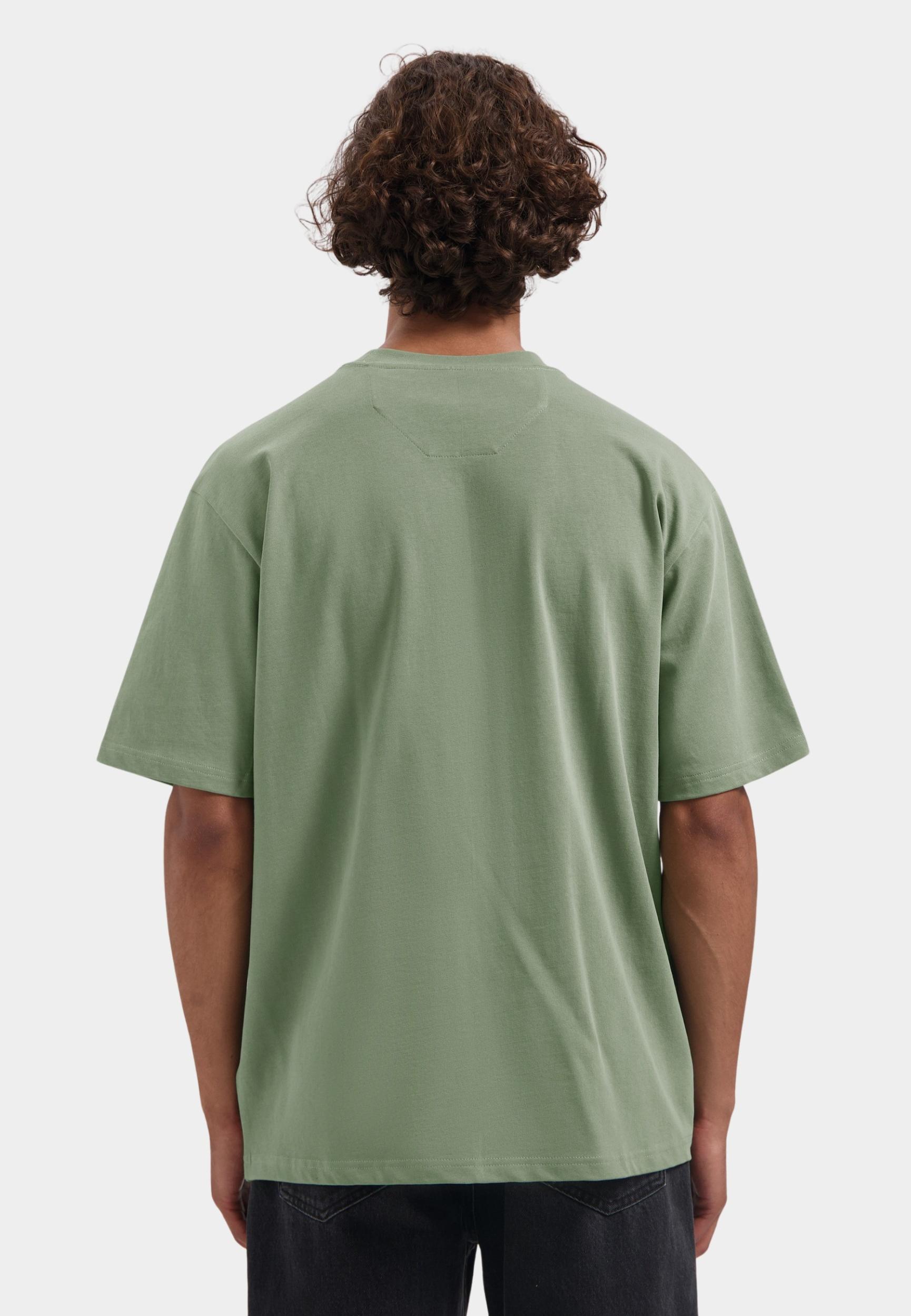 Dstrezzed T-shirt korte mouw Groen Collin SS Tee 203012-AW25/544
