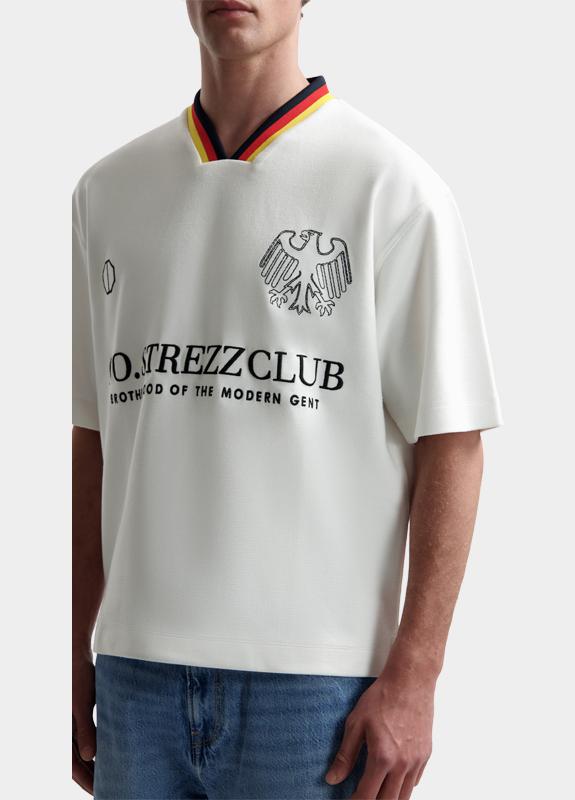 Dstrezzed T-shirt heren Wit Cham Tee 203560/102