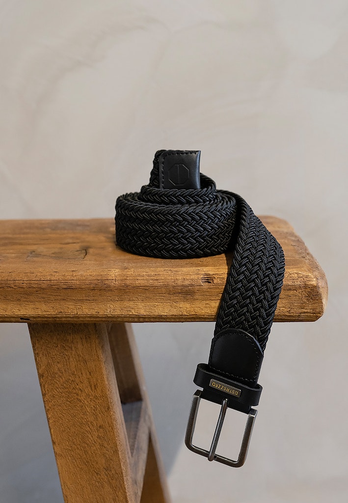 Dstrezzed Riem Zwart DS_Braided Belt 651238/999