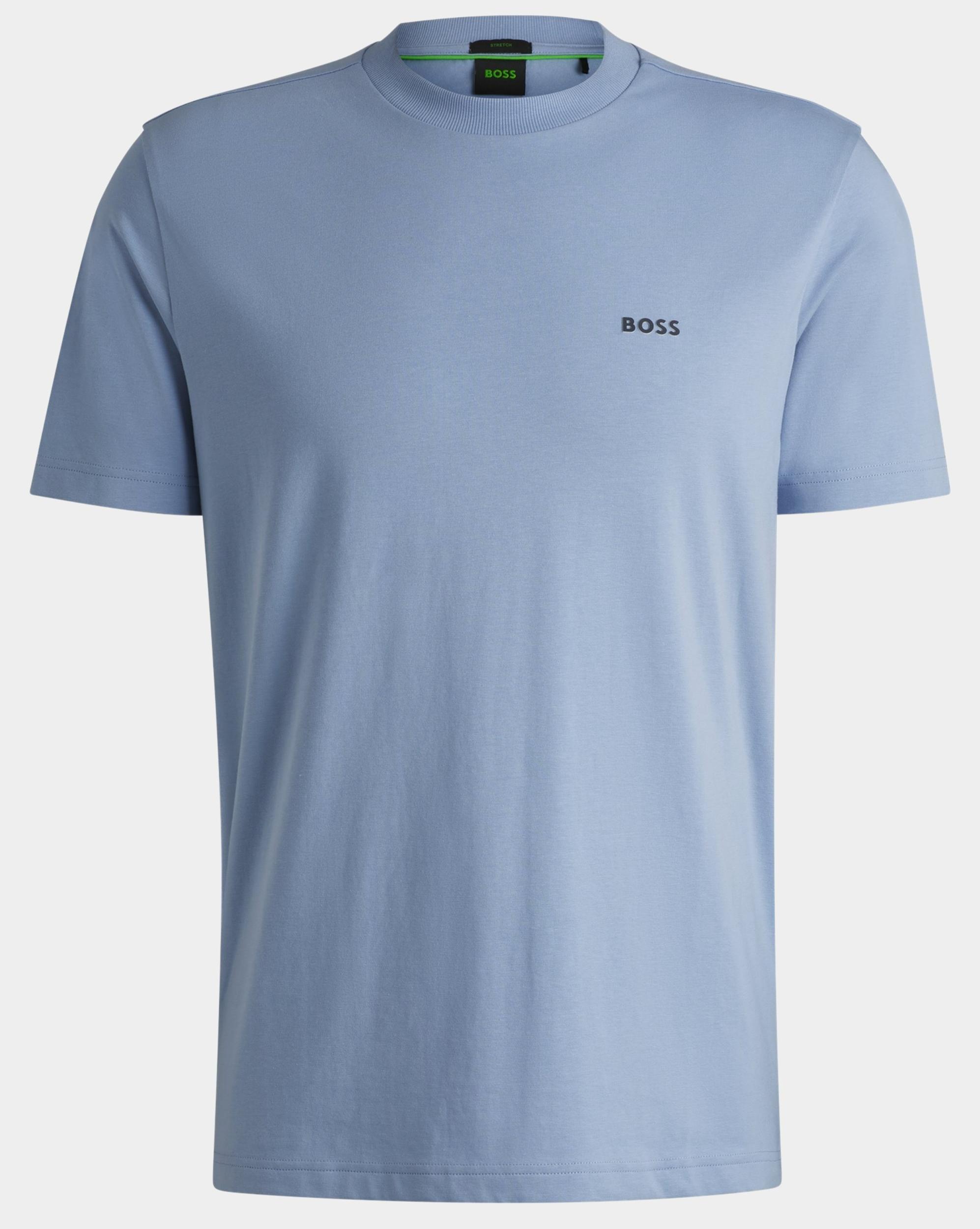 BOSS Green T-shirt korte mouw Blauw Tee 10256064 01 50506373/499