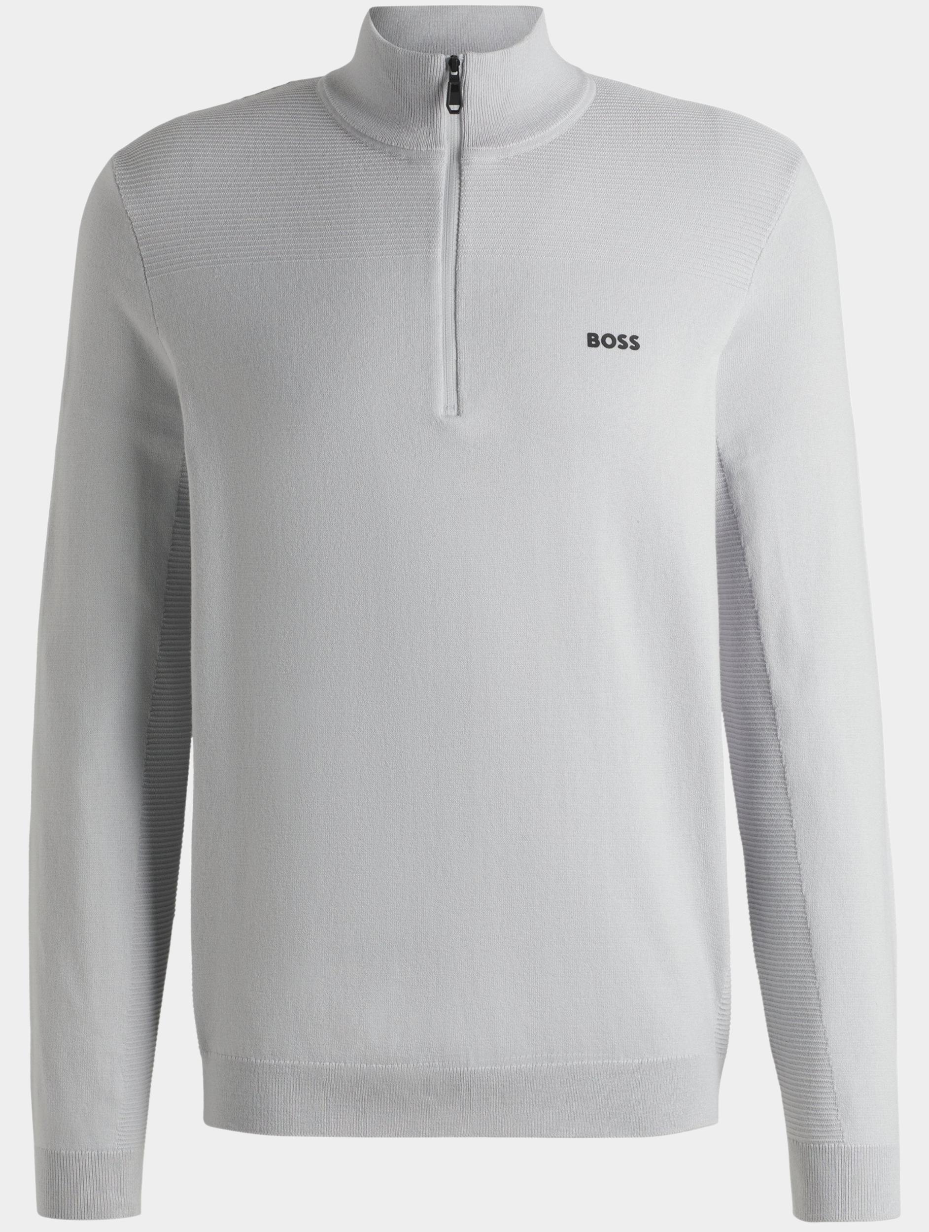 BOSS Green Pullover Grijs Momentum-X_QZ 10252233 01 50498560/054