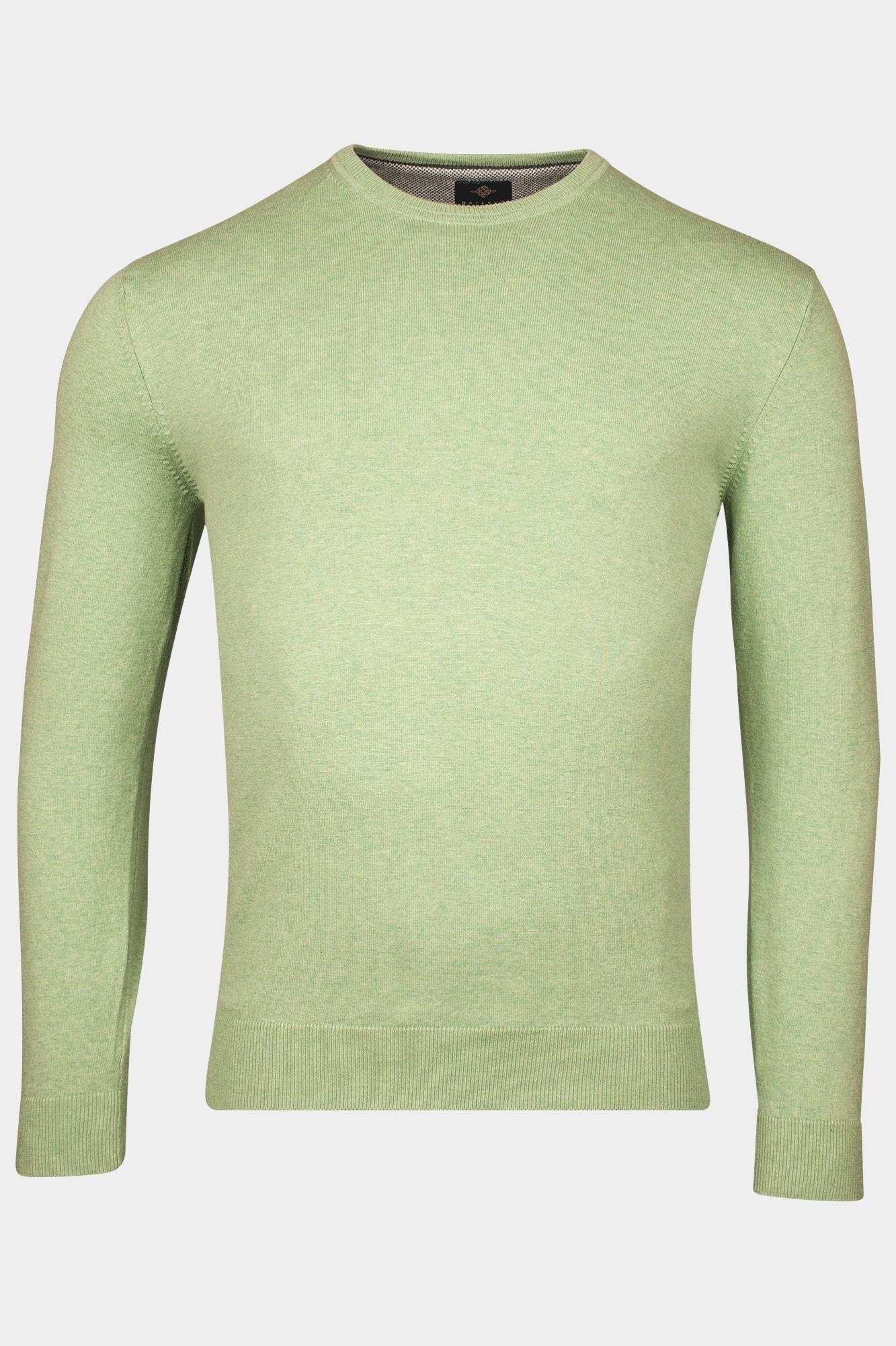 Baileys Pullover Groen Crew Neck Pullover  Pima Cott 518200/715
