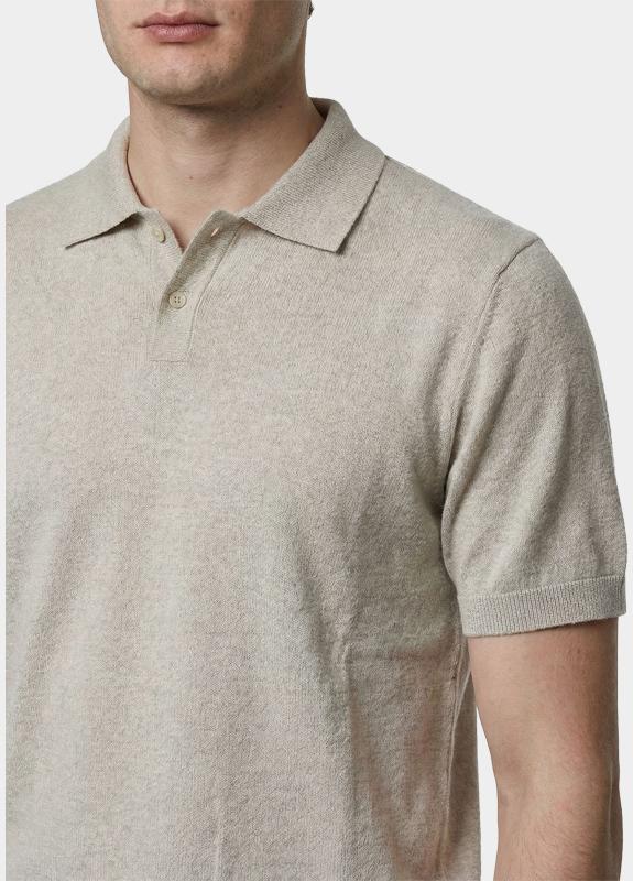 Bos Polo heren Beige  403/304 beige