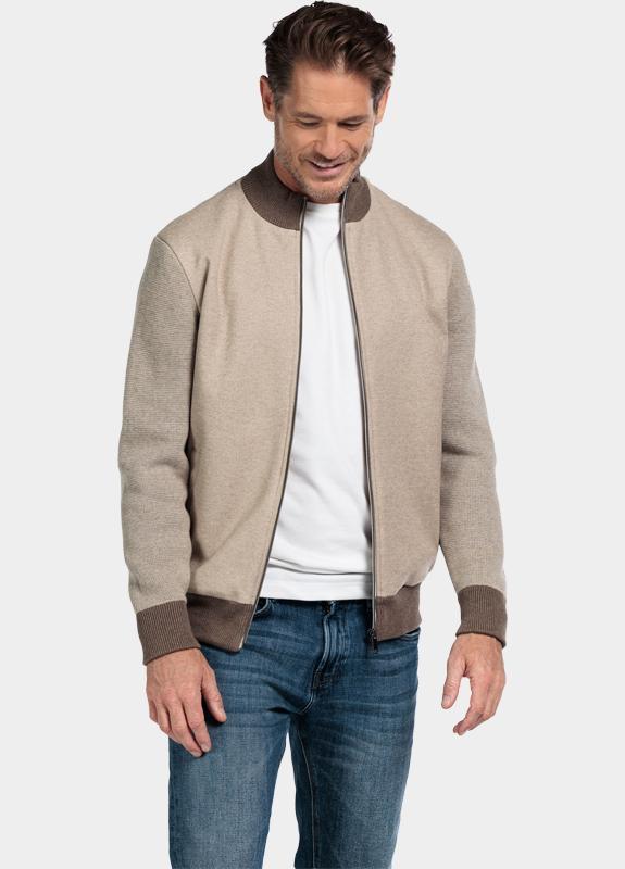 Baileys Vest Wit Cardigan Zip  front soft flan 522093/815