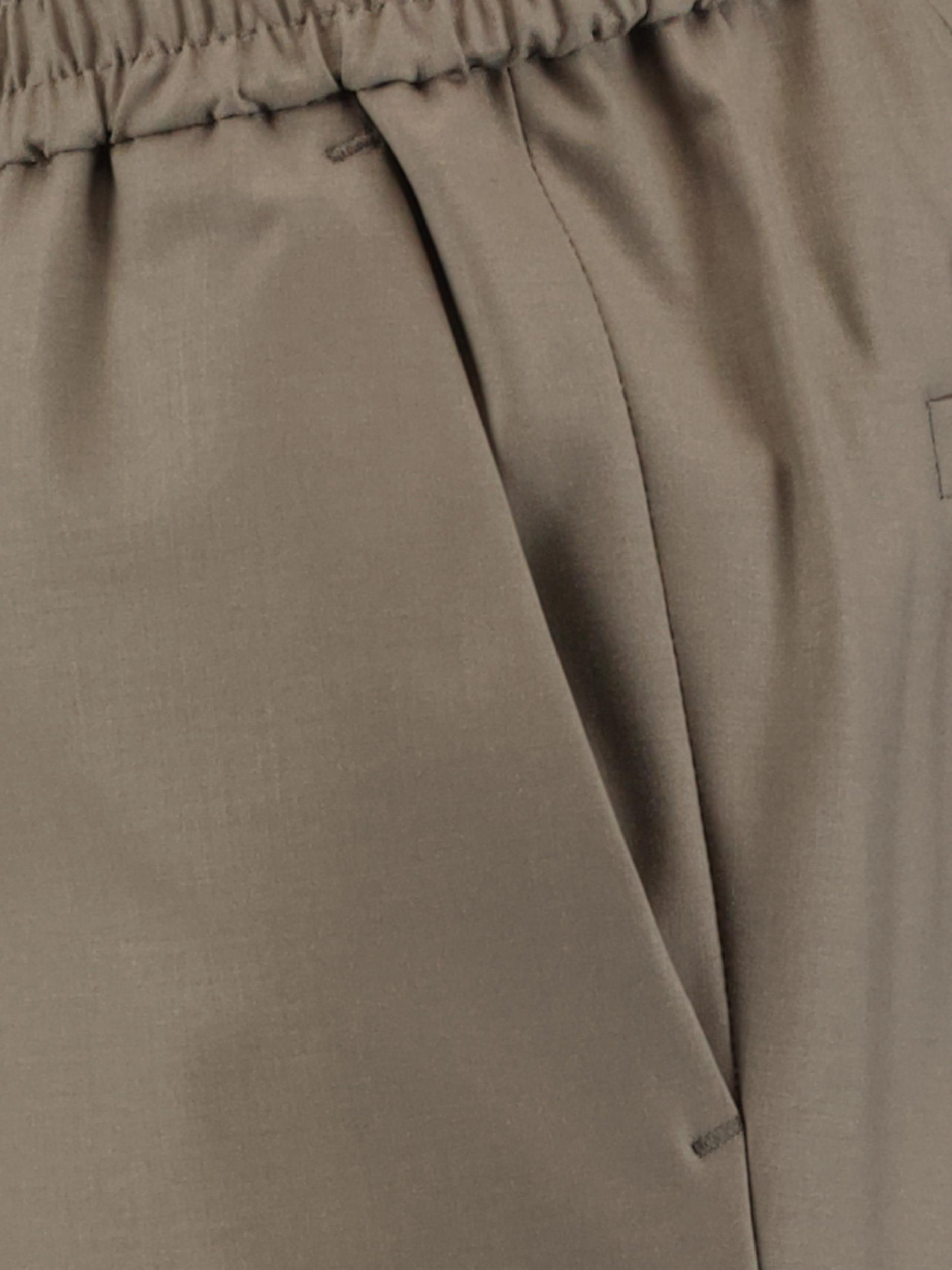 HUGO Red Wollen Pantalon Grijs Gos233F1X 10266472 02 50547351/032