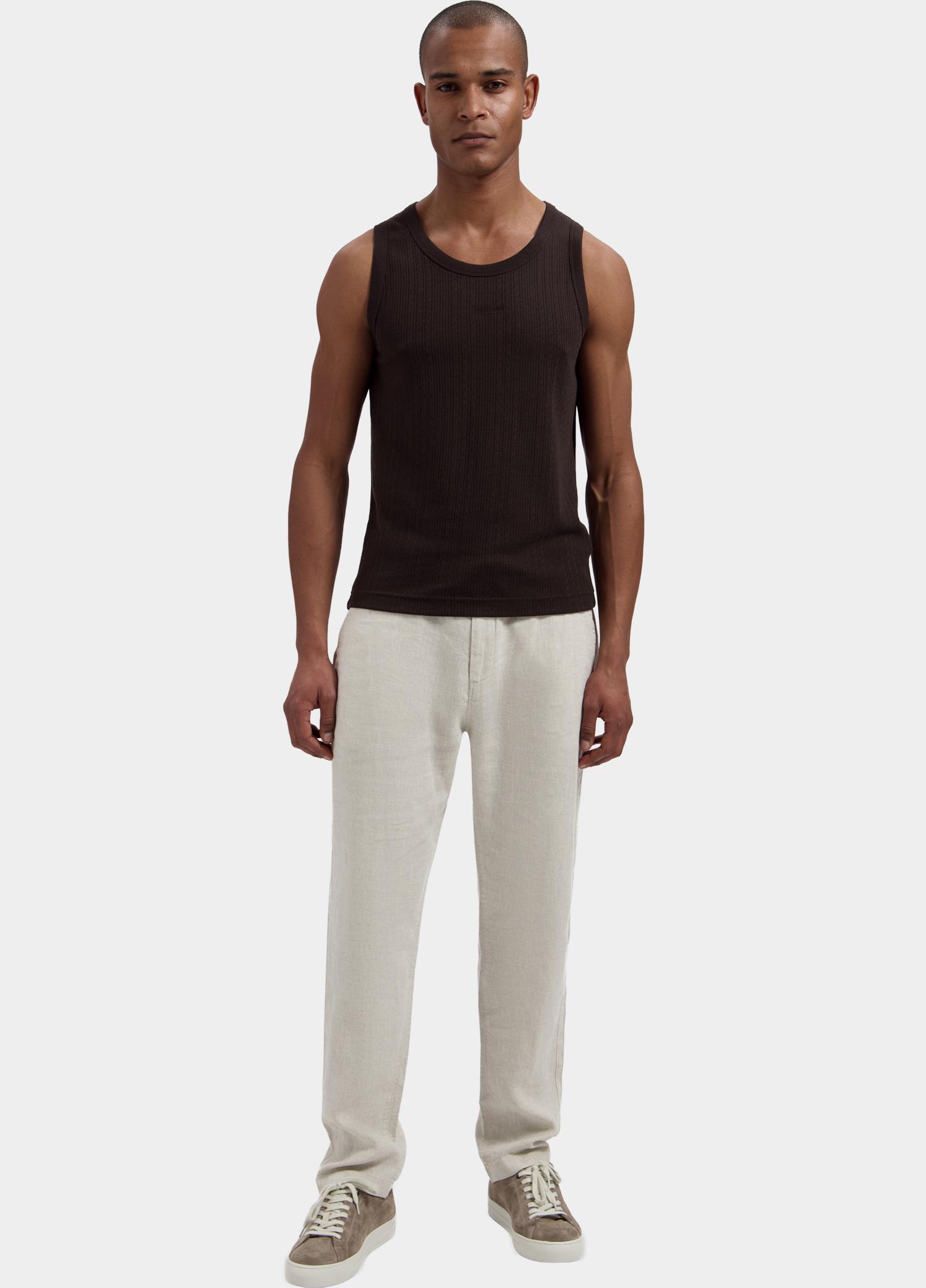Dstrezzed mouwloos shirt heren Bruin Nash Singlet 203526/799