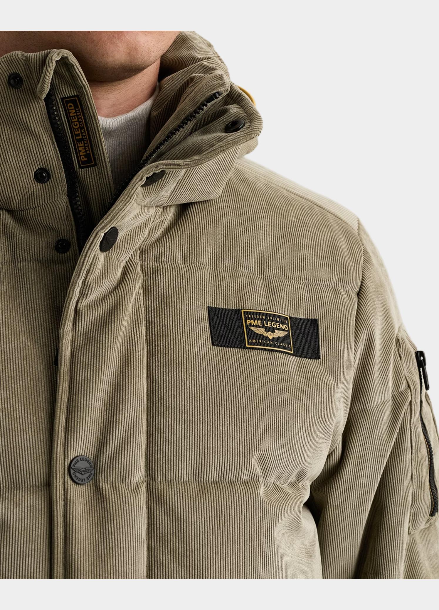 PME Legend Winterjas heren Groen Semi long jacket GOBBLER Clea PJA2609122/6485