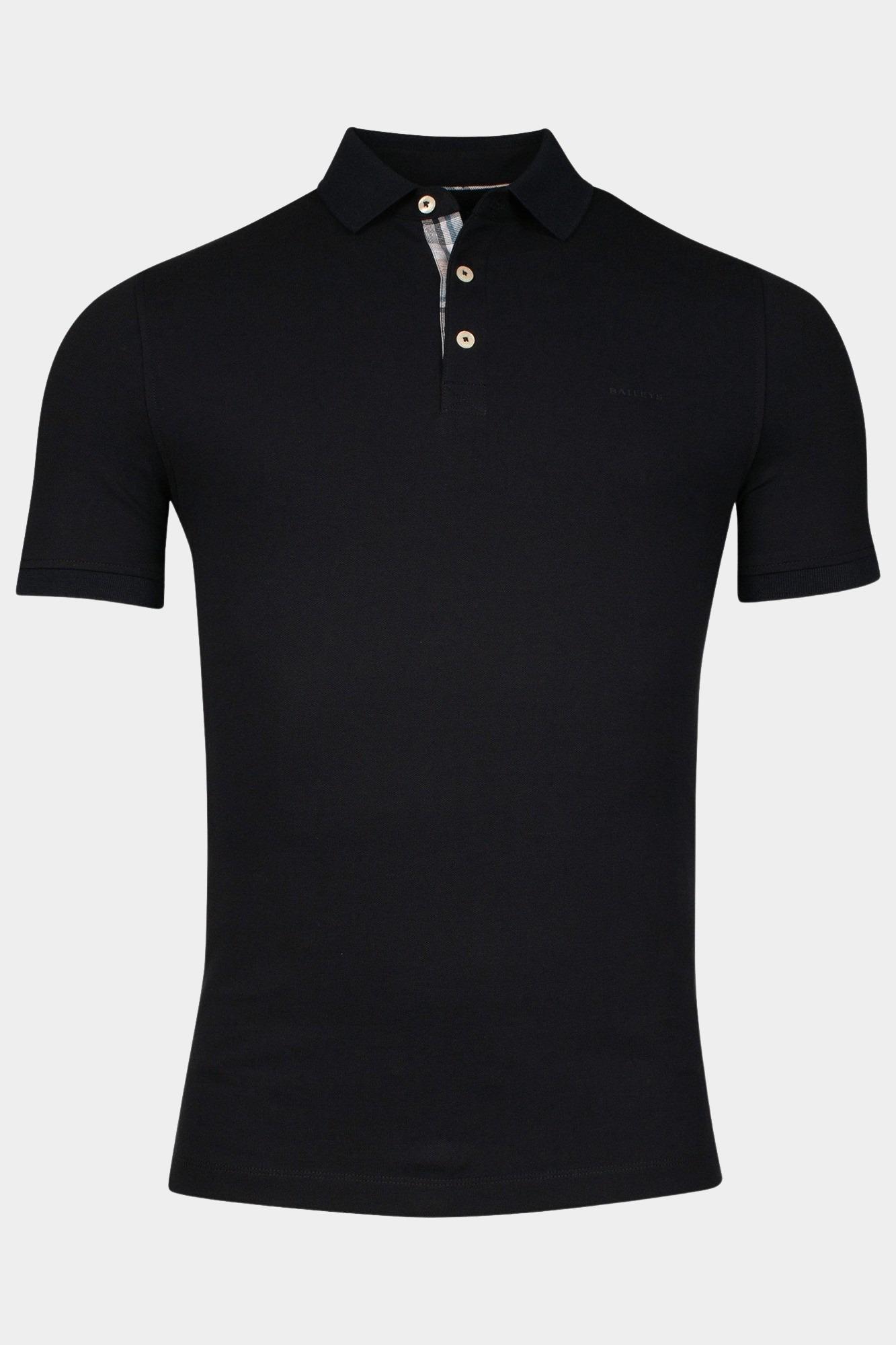 Baileys Polo korte mouw Blauw Poloshirt Pique 515233/60