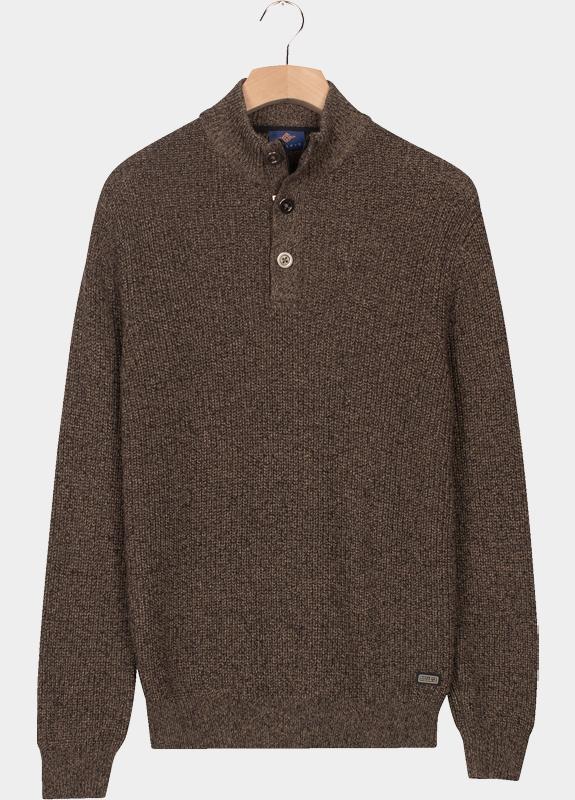 Baileys Half Zip Bruin Pullover 1/2 Zip/Buttons  Mou 528426/865