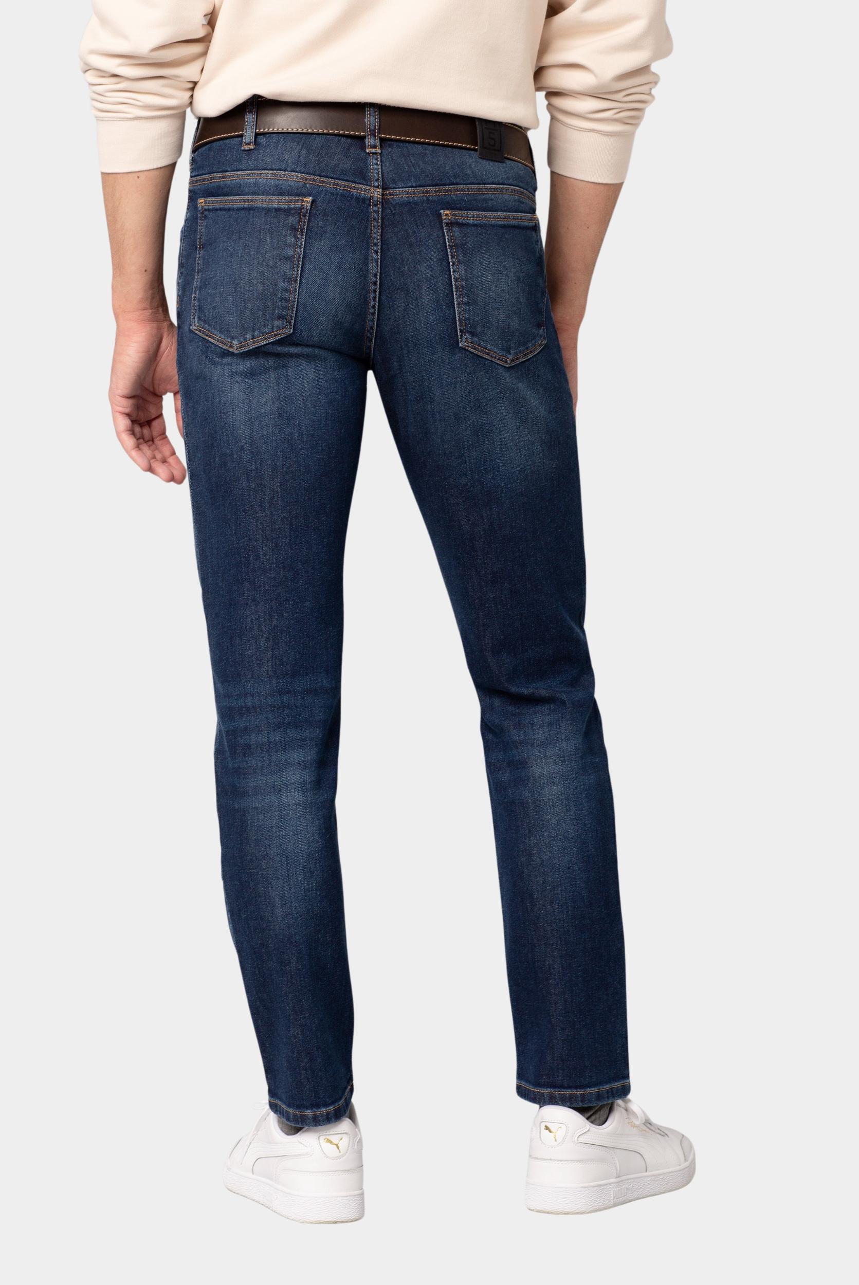 Meyer Flatfront Jeans Blauw SLIM Art.9-6267 3619626700/17