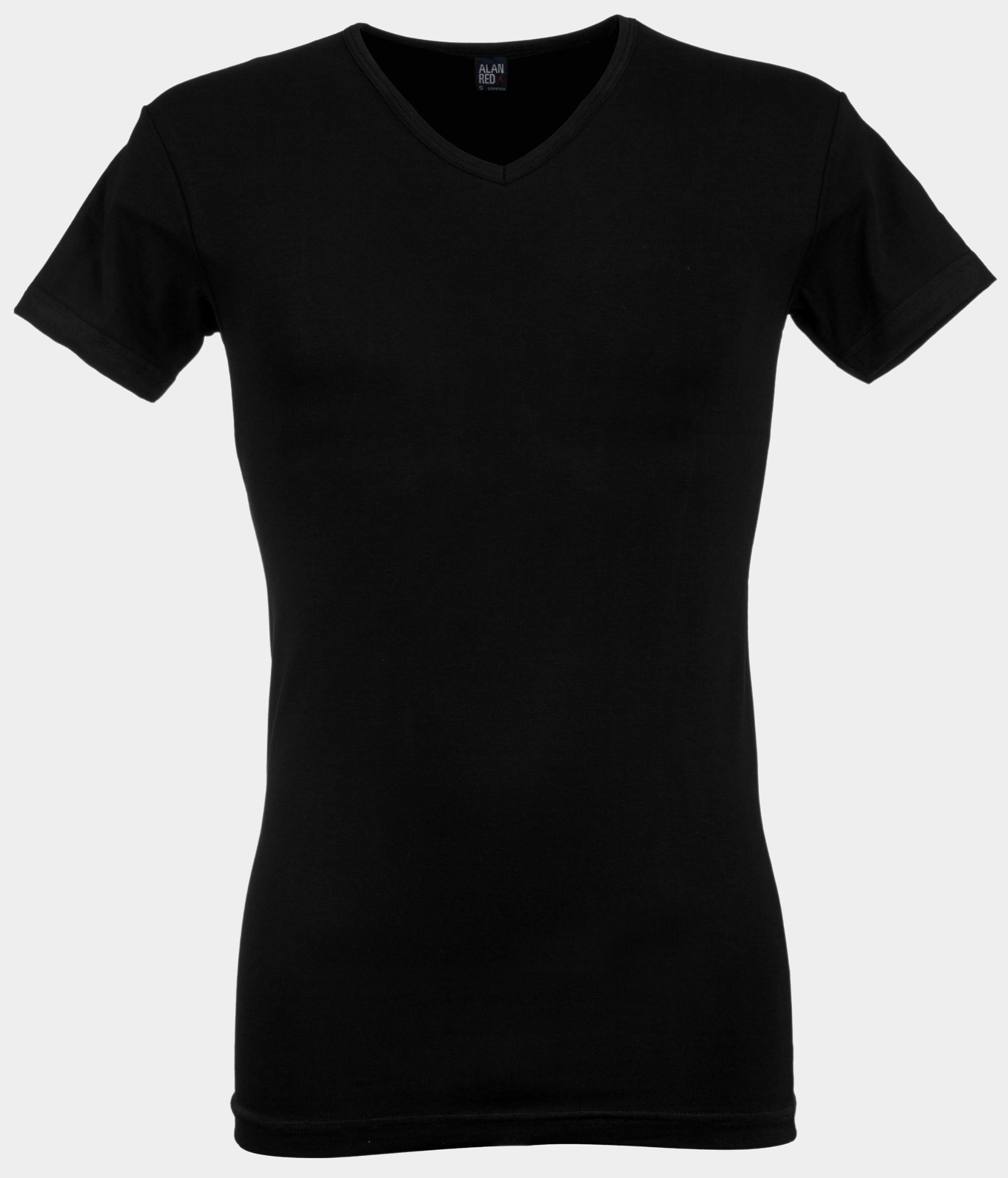 Alan Red T-shirt Zwart Oklahoma 6681.2/99