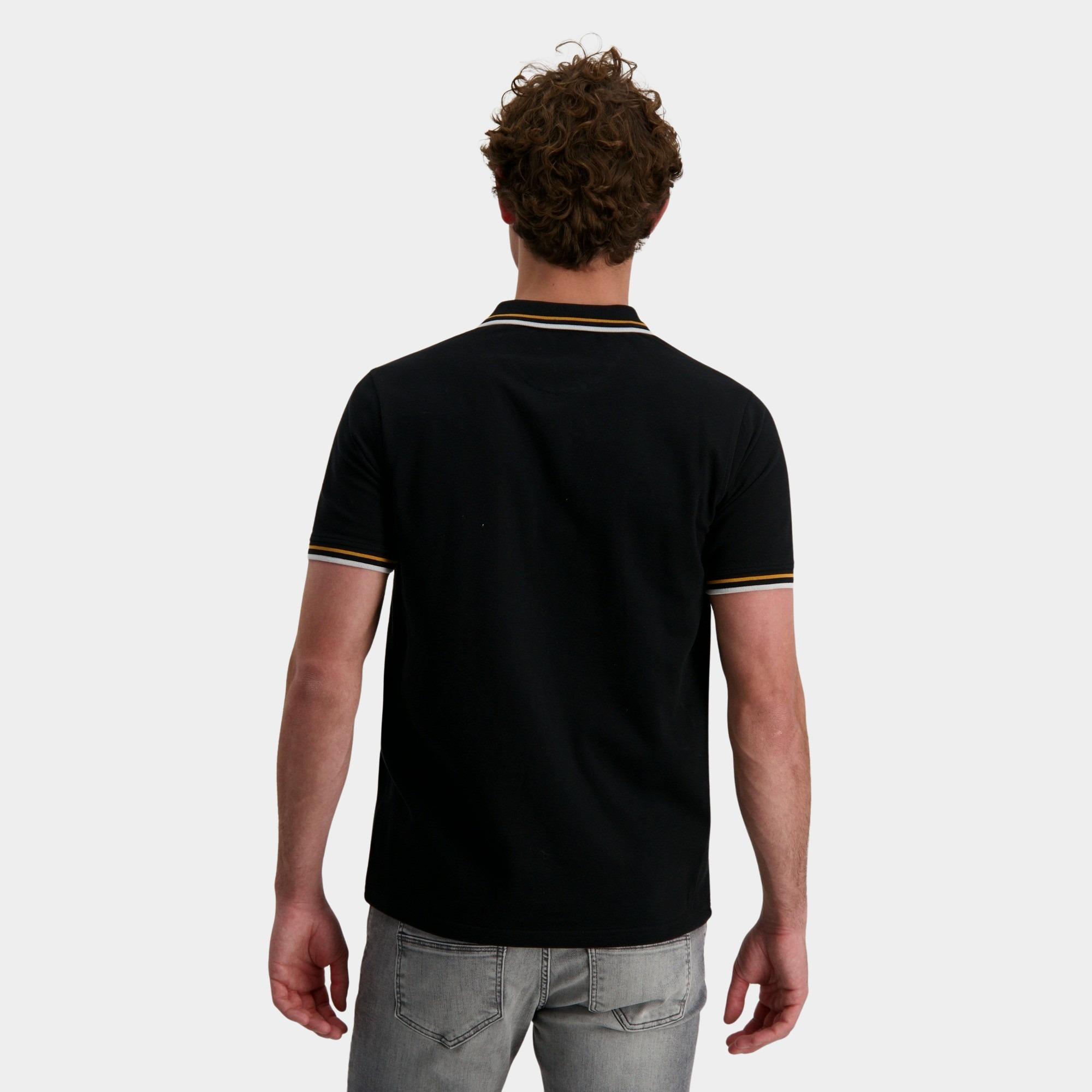 Cars Jeans Polo korte mouw Zwart FRYLON 63863/01