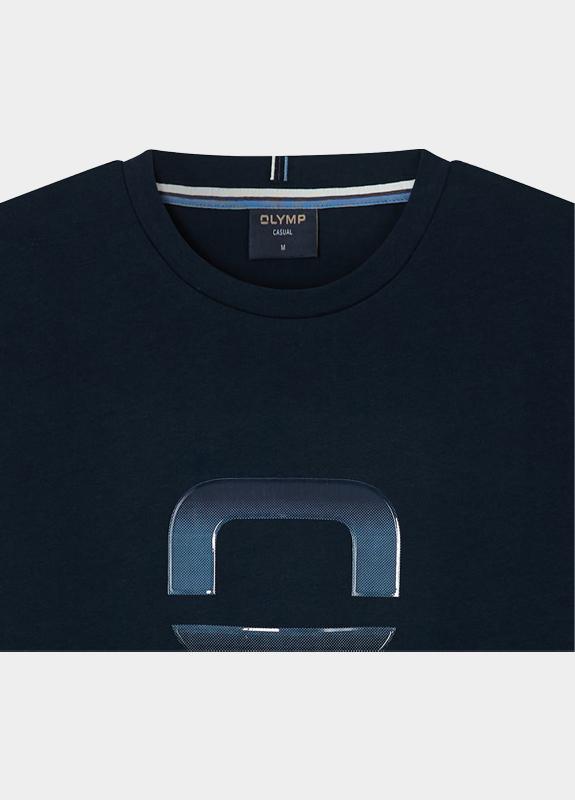 Olymp T-shirt heren Blauw  560212/18