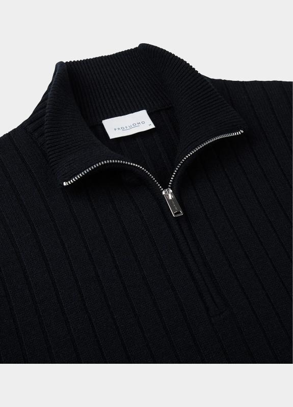 Profuomo Half Zip Blauw  PPWJ30019/E