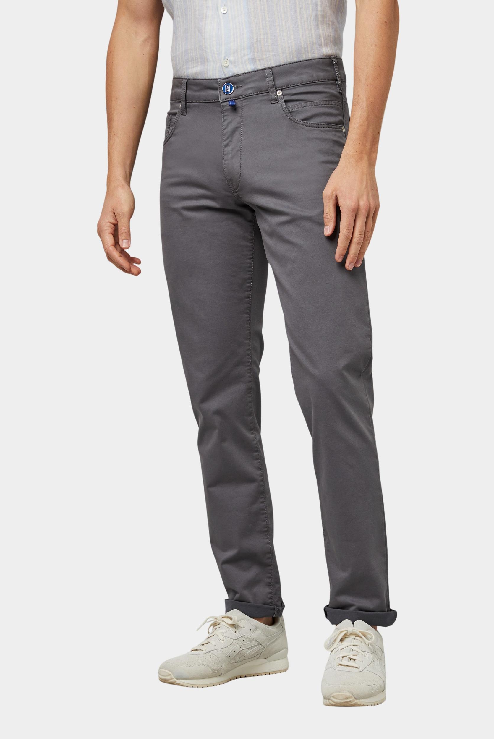 Meyer Katoenen Broek Grijs SLIM Art.9-6172 3619617200/07