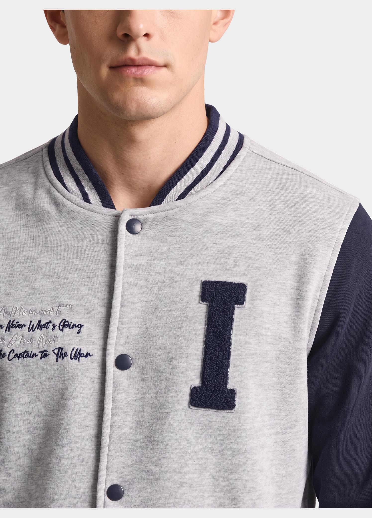 Bos Vest heren Grijs  2092/L. grey