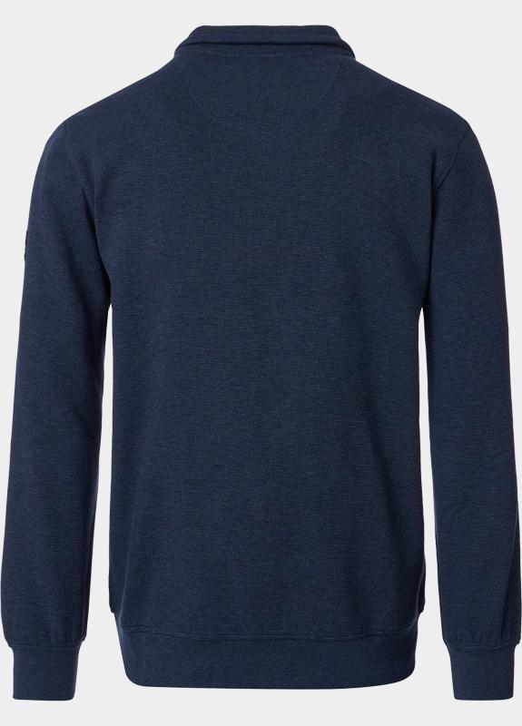 Casamoda sweat vest Blauw Sweatjacke 126390020/146