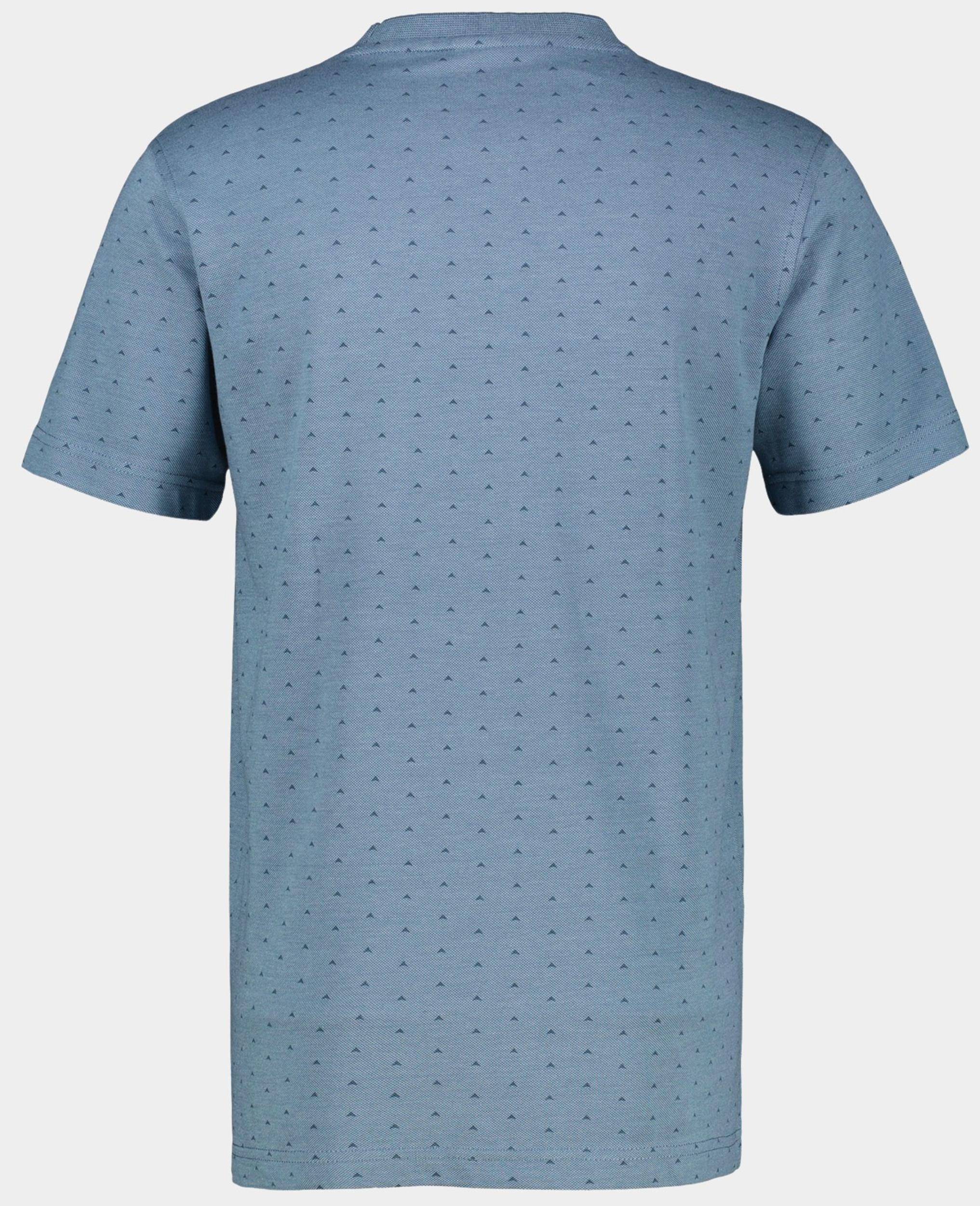 Lerros T-shirt korte mouw Blauw  2543030/443