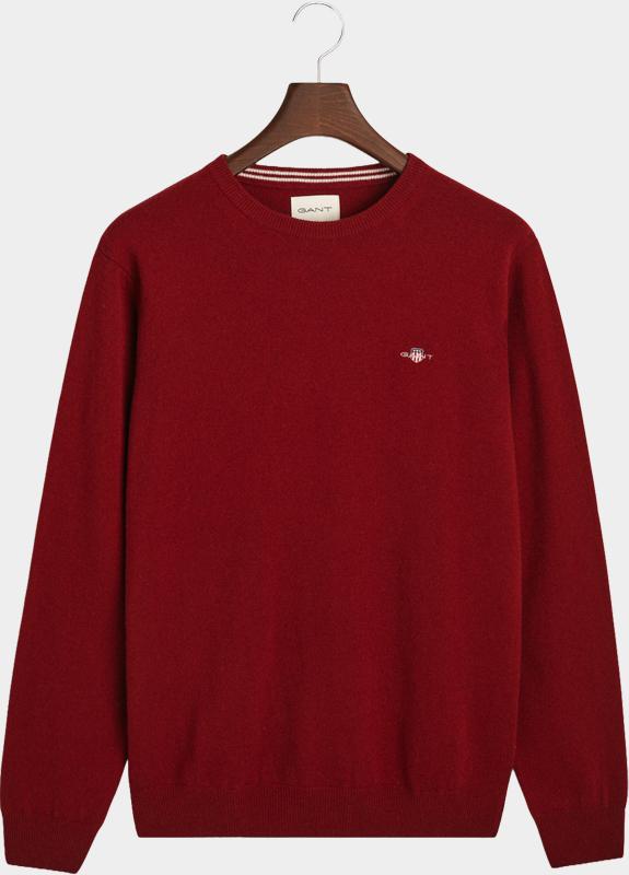 Gant Pullover Rood SUPERFINE LAMBSWOOL C-NECK 87211/604