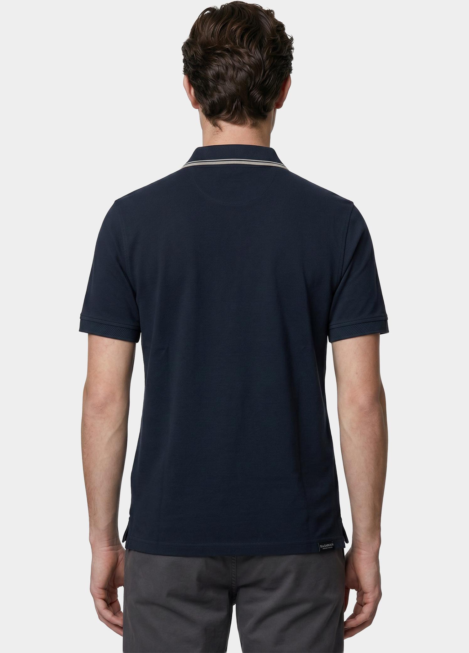 Sea Barrier Polo heren Blauw Lambot F0001263.8565/4480