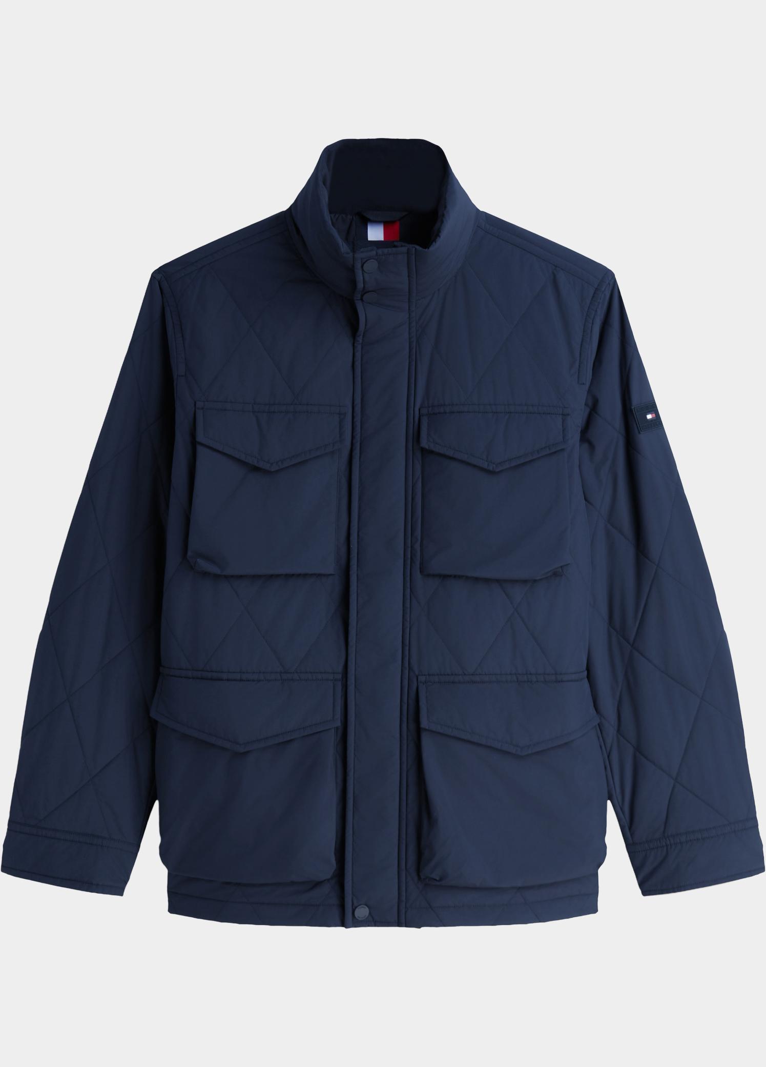 Tommy Hilfiger Winterjas heren Blauw PACKABLE QUILTED FIELD JKT MW0MW44765/DW5
